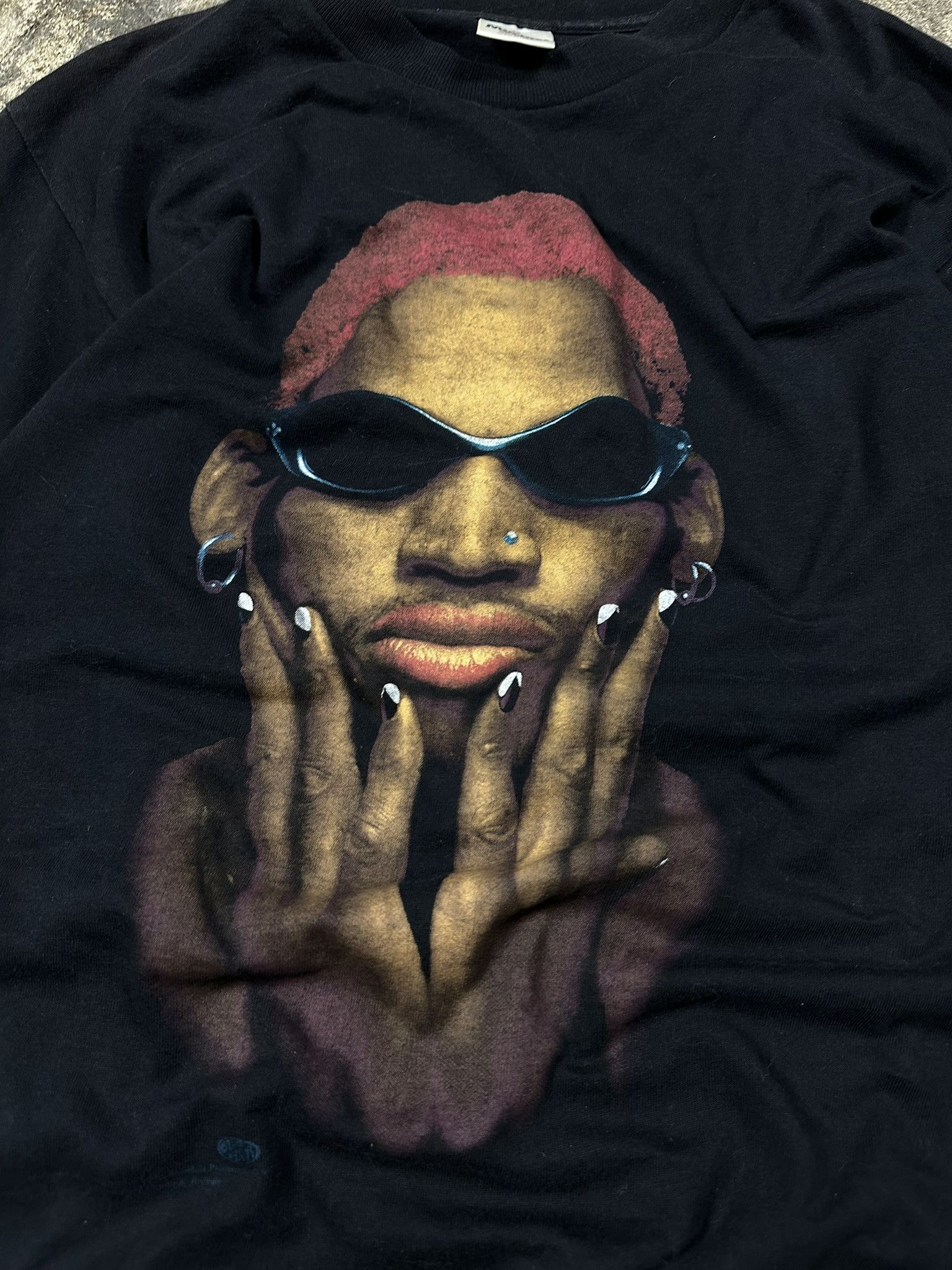 Vintage Rare 1997 Dennis Rodman Not Of This World Vintage T-shirt Size US M / EU 48-50 / 2 - 4 Thumbnail