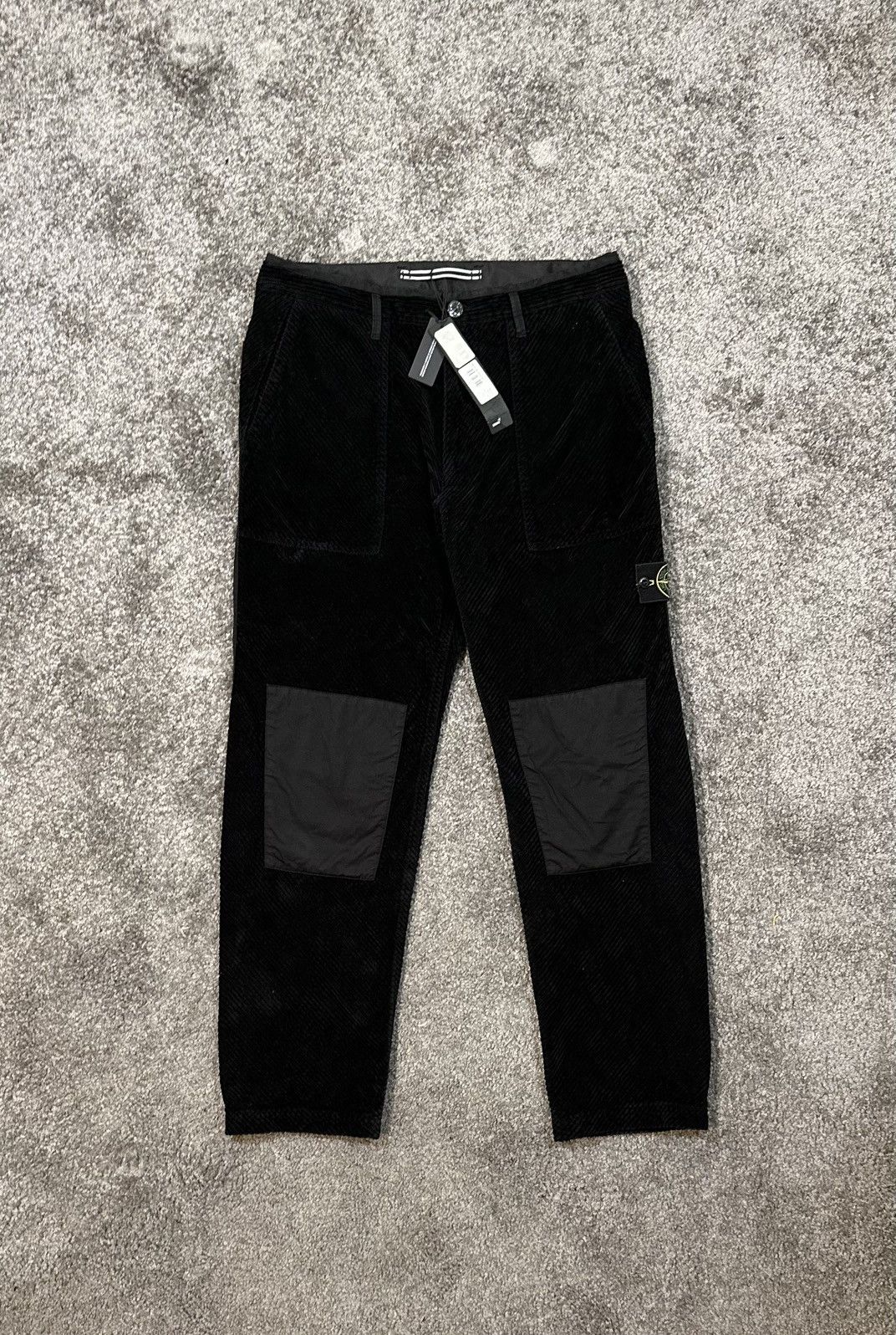 image of Stone Island Pants in Black, Men's (Size 31)