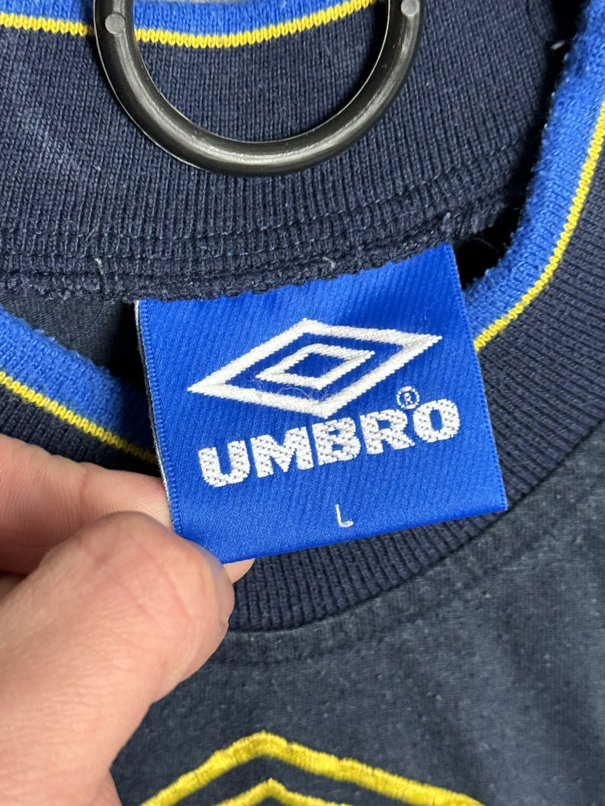 Umbro Vintage Everton Training Football Jersey Size US L / EU 52-54 / 3 - 11 Thumbnail
