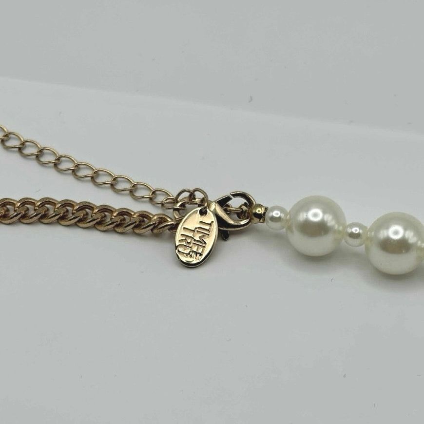 Other Cream Pearl Time Tru Necklace Size ONE SIZE - 2 Thumbnail