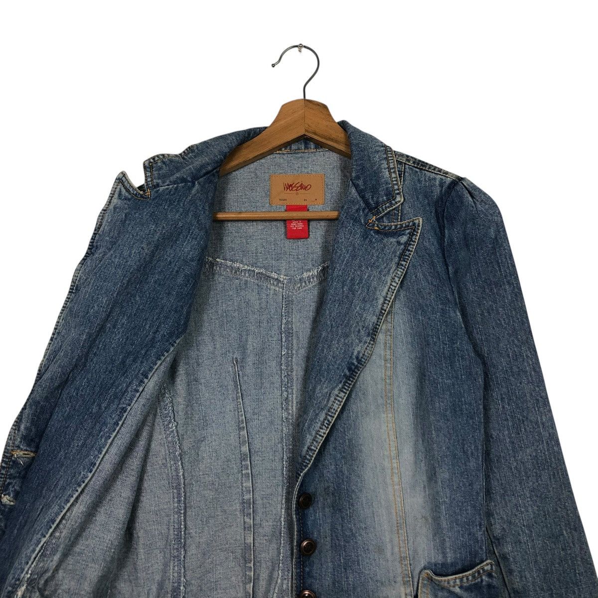 Japanese Brand 🔥VINTAGE DENIM CHORE WORK JACKET MOSSIMO ISSEY MIYAKE Size US M / EU 48-50 / 2 - 14 Thumbnail