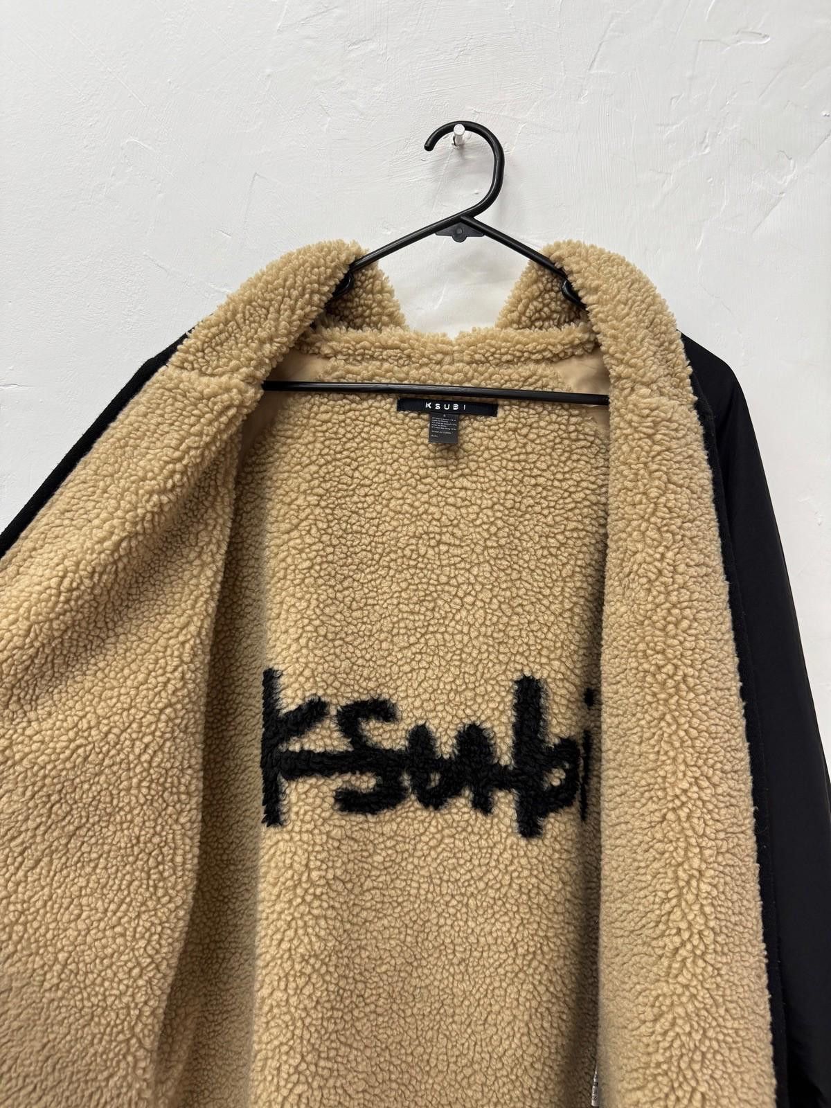 Ksubi ksubi mens jacket black tan fleece graffiti hooded small s Size US S / EU 44-46 / 1 - 3 Thumbnail