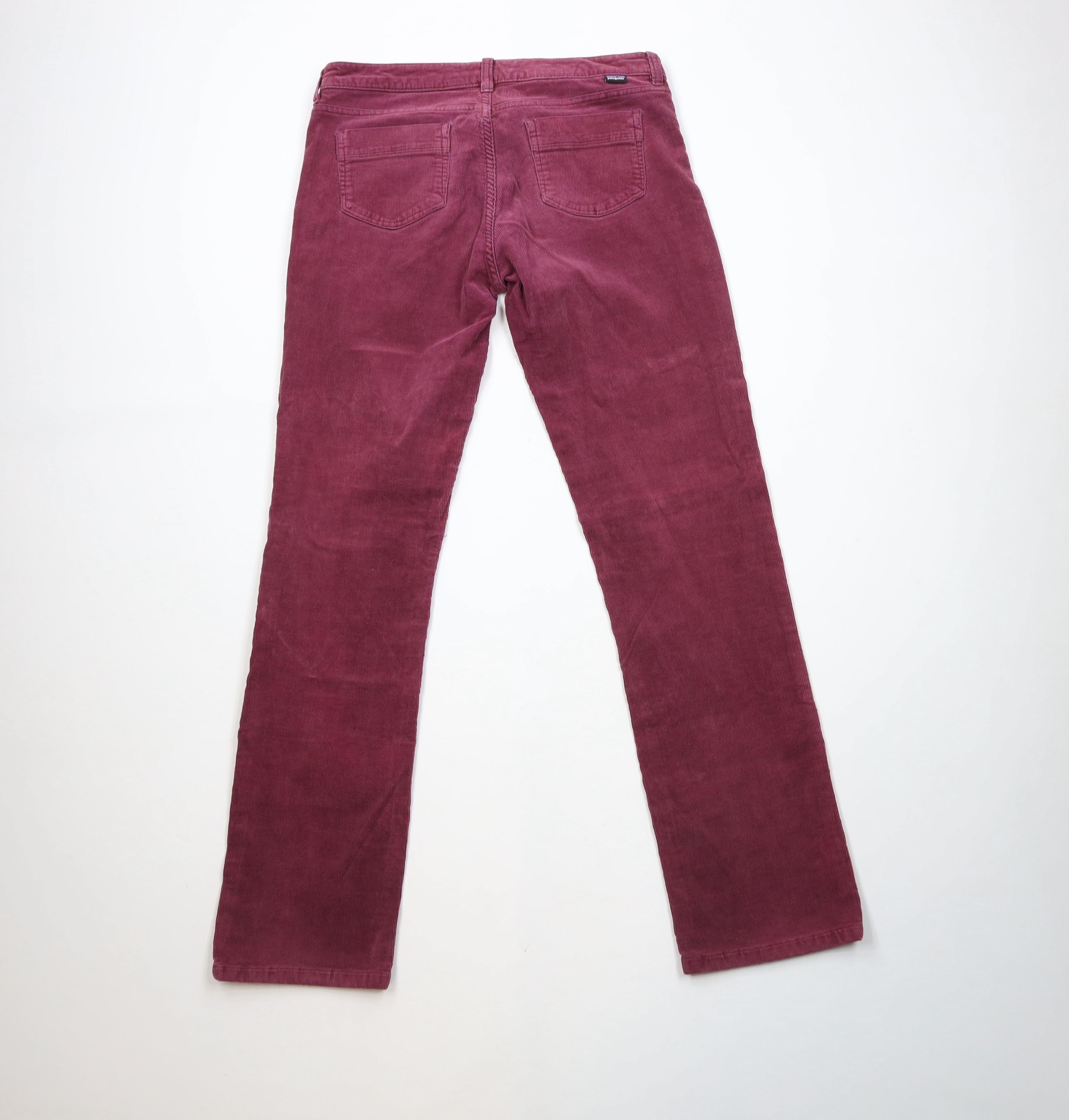 Patagonia × Vintage Vintage Patagonia Spell Out Stretch Corduroy Pants Purple Size 30" / US 8 / IT 44 - 9 Thumbnail