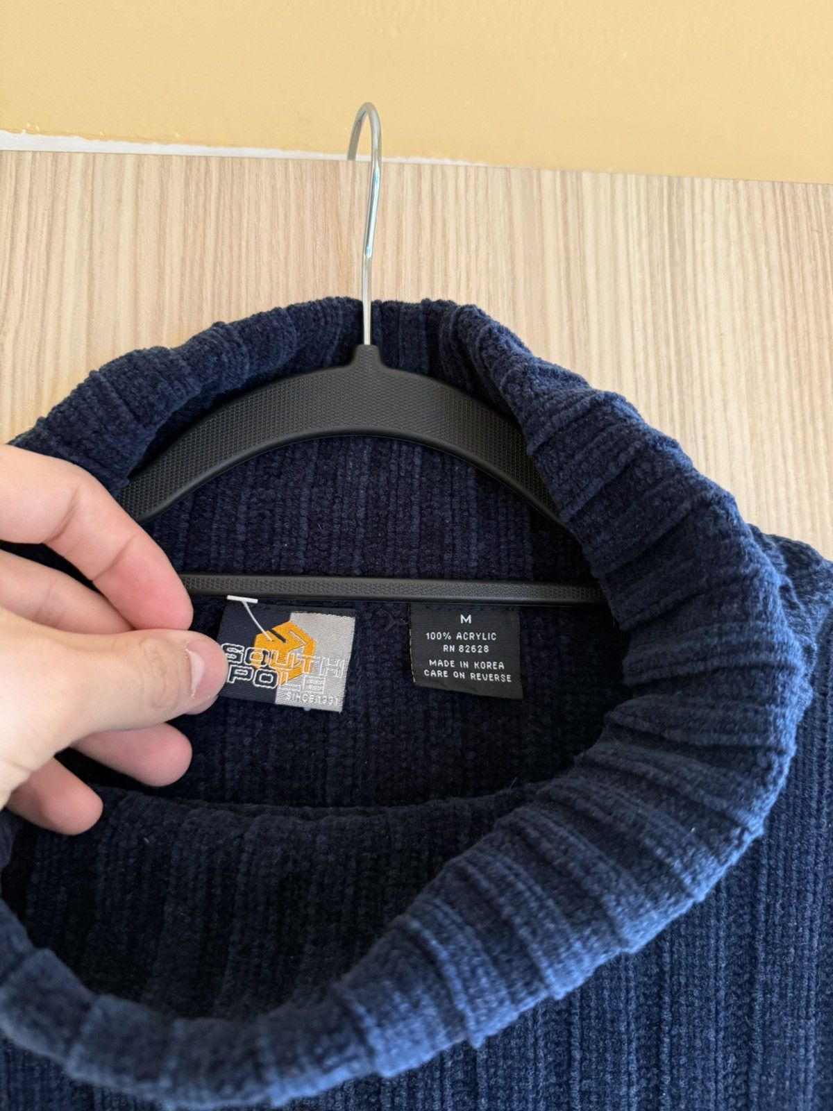 Southpole Vintage 90s Southpole Turtleneck Oversized Sweater Y2K Hype Size US M / EU 48-50 / 2 - 3 Thumbnail