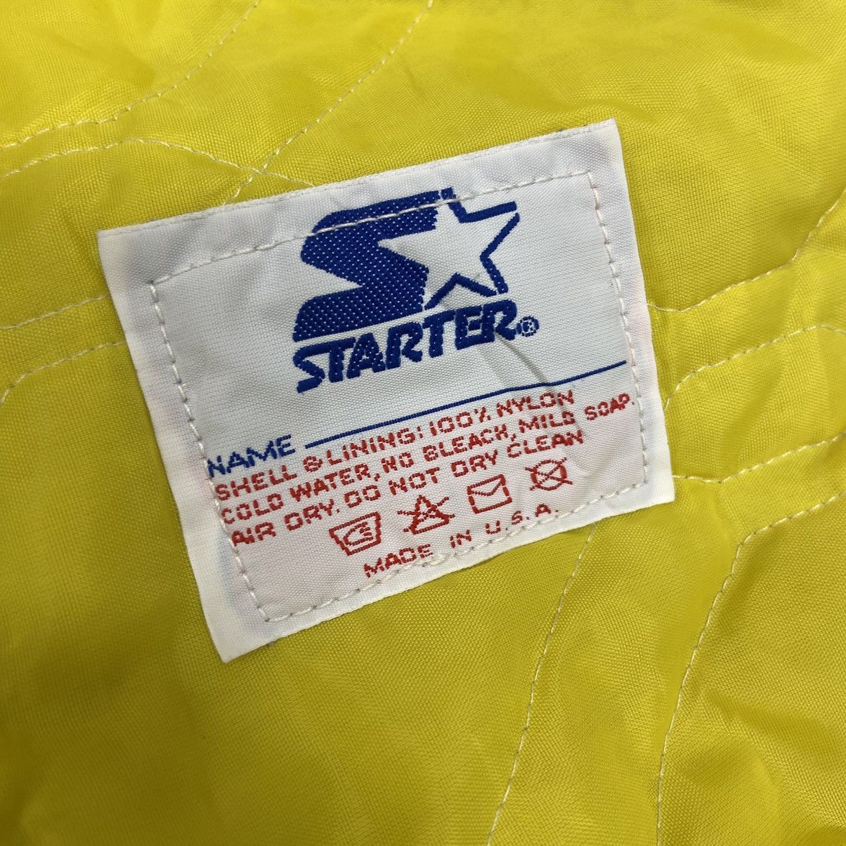 Starter Vintage Los Angeles Lakers Starter Satin Bomber Jacket Size US M / EU 48-50 / 2 - 3 Thumbnail