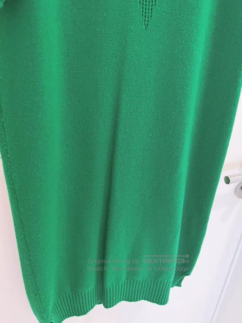 Hermes Hermes Moss Green Cashmere Knit Dress Size XS / US 0-2 / IT 36-38 - 6 Thumbnail