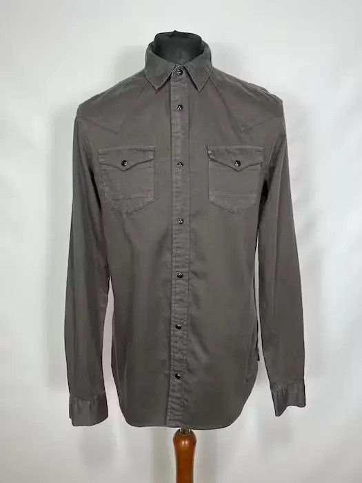 Allsaints × Japanese Brand All Saints Muscogee LS shirt Size US M / EU 48-50 / 2 - 1 Thumbnail