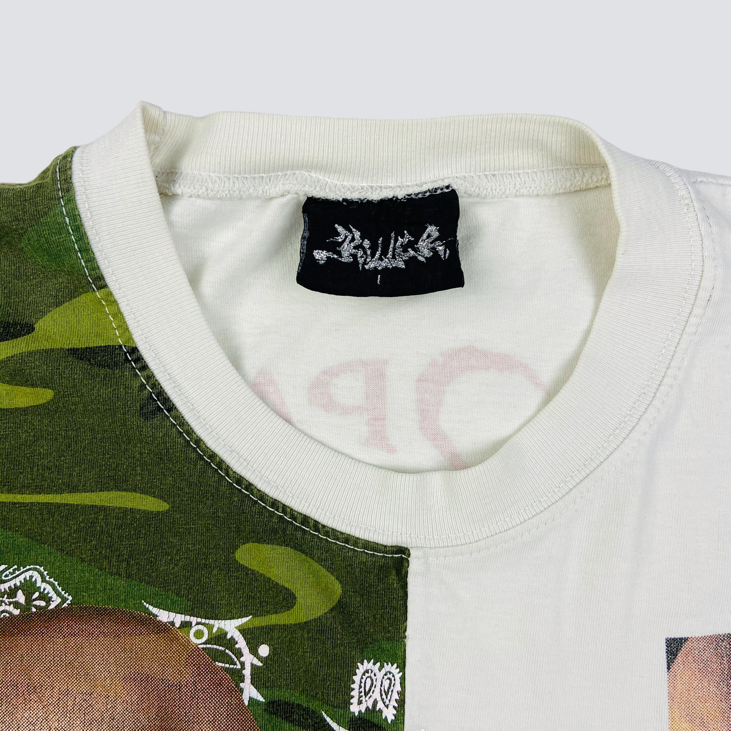 Rap Tees 2PAC AMARU SHAKUR FOREVER LEGEND LONGSLEEVE 1990s - № 1019 Size US L / EU 52-54 / 3 - 8 Thumbnail
