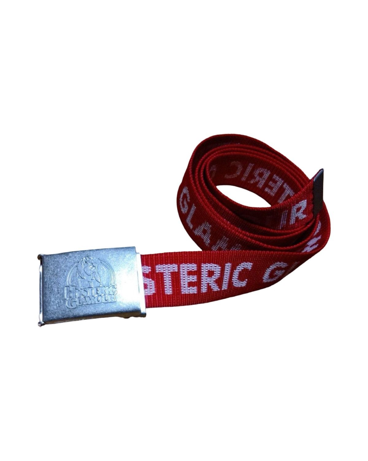 Hysteric Glamour Silver Plated Buckle Cotton Belt Size ONE SIZE - 2 Thumbnail