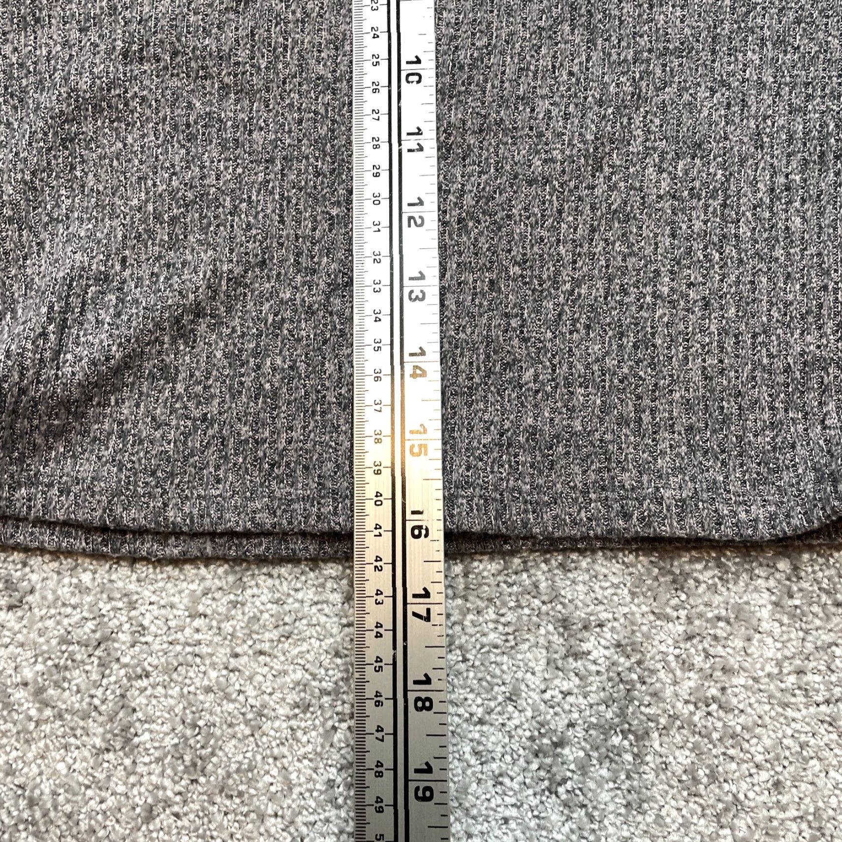 American Eagle Outfitters American Eagle Outfitters Sweatshirt Womens M Gray Pullover Cropped Ribbed Soft Stretch Long Sleeve Round Neck Casual Workwear Size M / US 6-8 / IT 42-44 - 5 Thumbnail