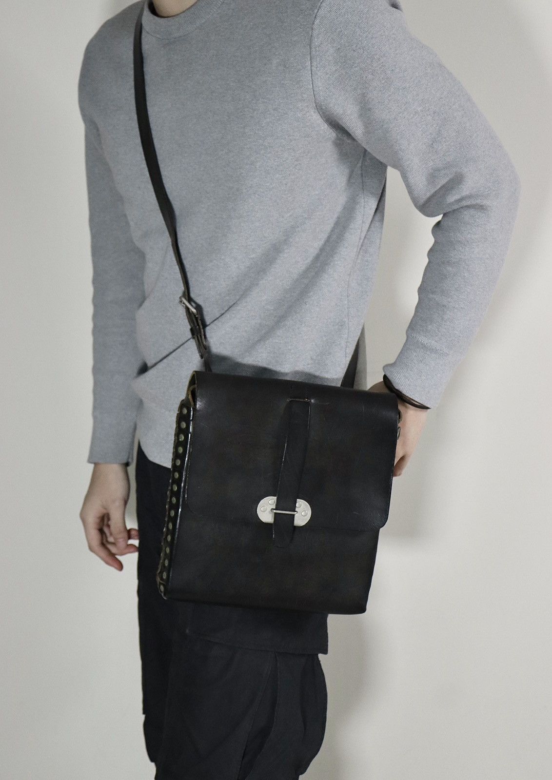 Maison Margiela Maison Martin Margiela “Archive” Leather Shoulder Bag Size ONE SIZE - 2 Thumbnail