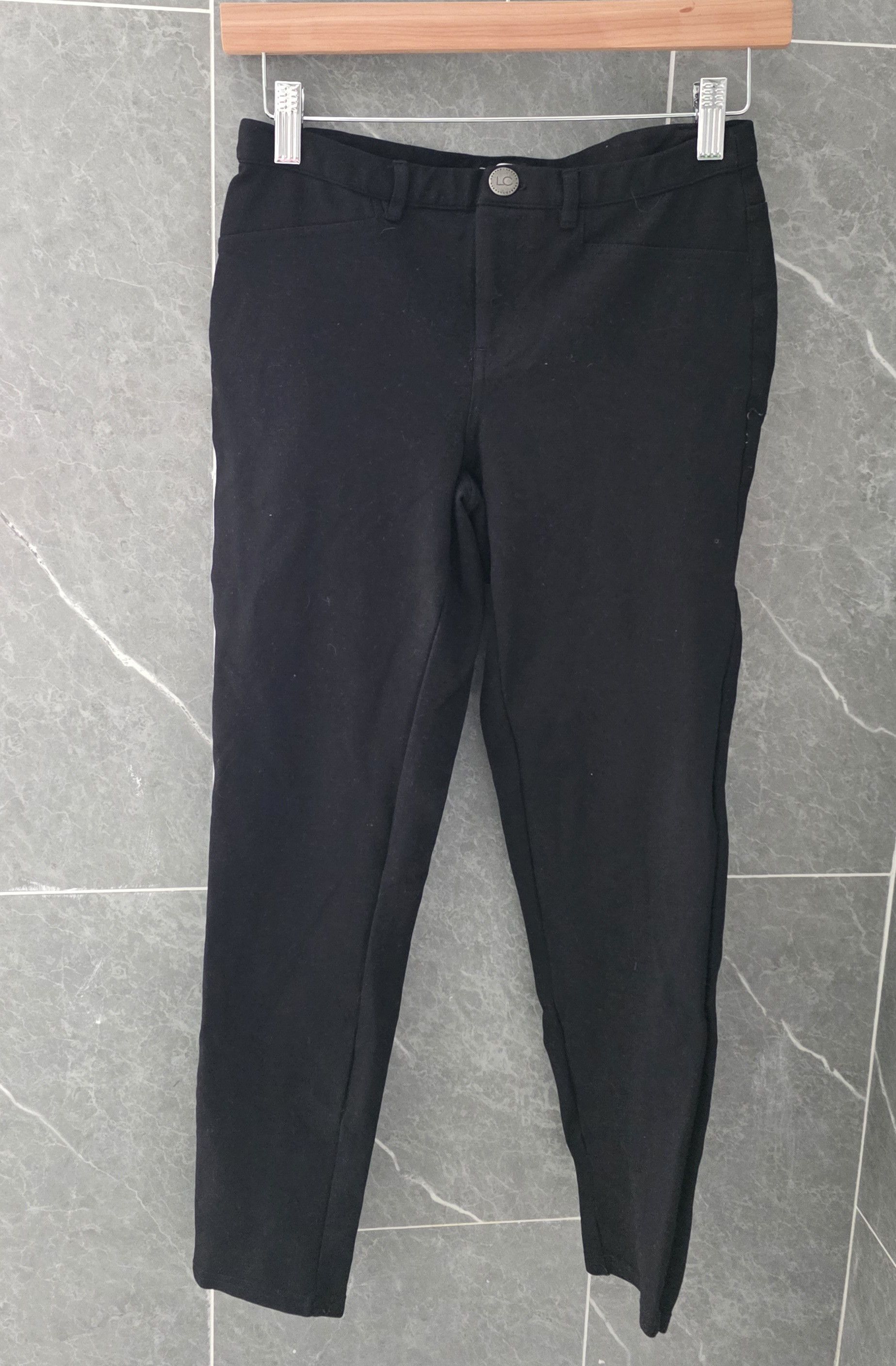 Other LC Lauren Conrad Women's Black Knit Pants Size 2S 2 Short Size 26" / US 2 / IT 38 - 1 Thumbnail