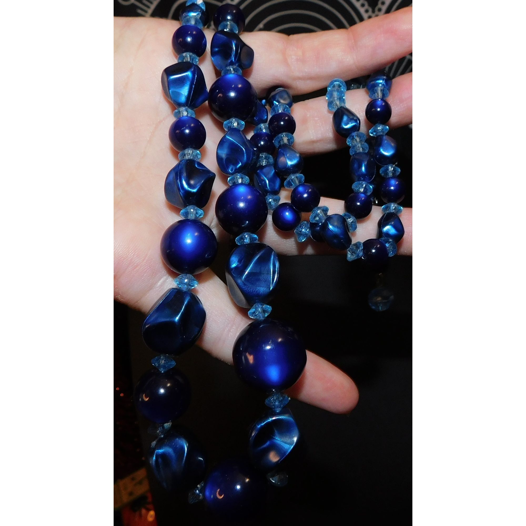 Other Mystical Mermaidcore Blue Beaded Necklace Size ONE SIZE - 4 Thumbnail