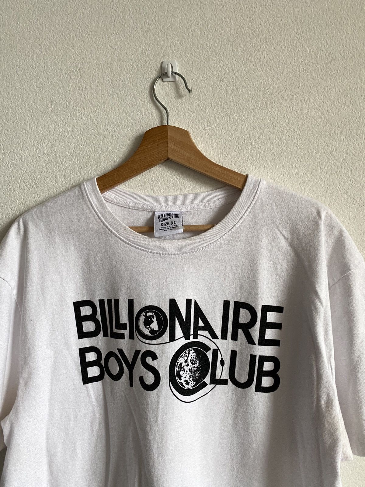 Billionaire Boys Club Billionaire Boys Club Logo White Tee Size US XL / EU 56 / 4 - 3 Thumbnail