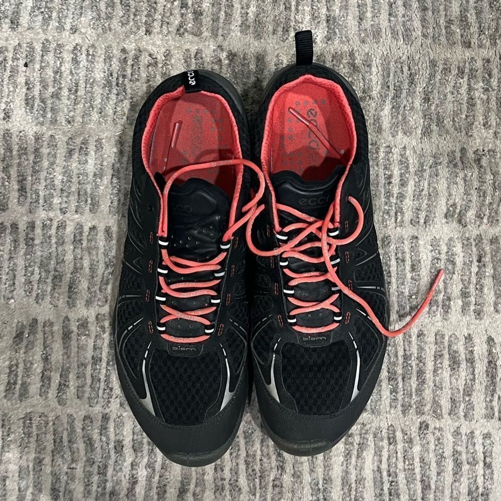 Ecco Ecco Biom Train Natural Motion Running Shoes Black Pink 41 Size US 11 / IT 41 - 9 Thumbnail