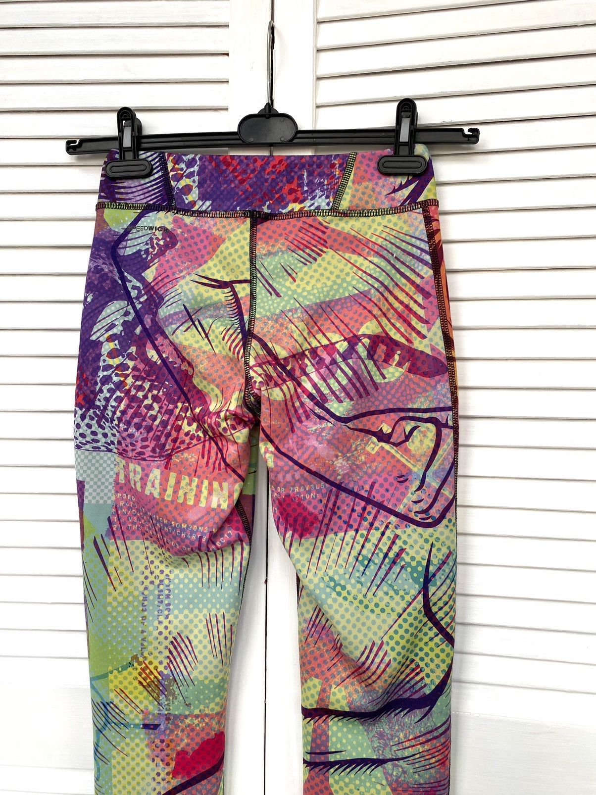 Designer × Reebok Reebok Legginsy Comic Clash Tight B45933 Pants Speed Wick Size 28" / US 6 / IT 42 - 10 Thumbnail