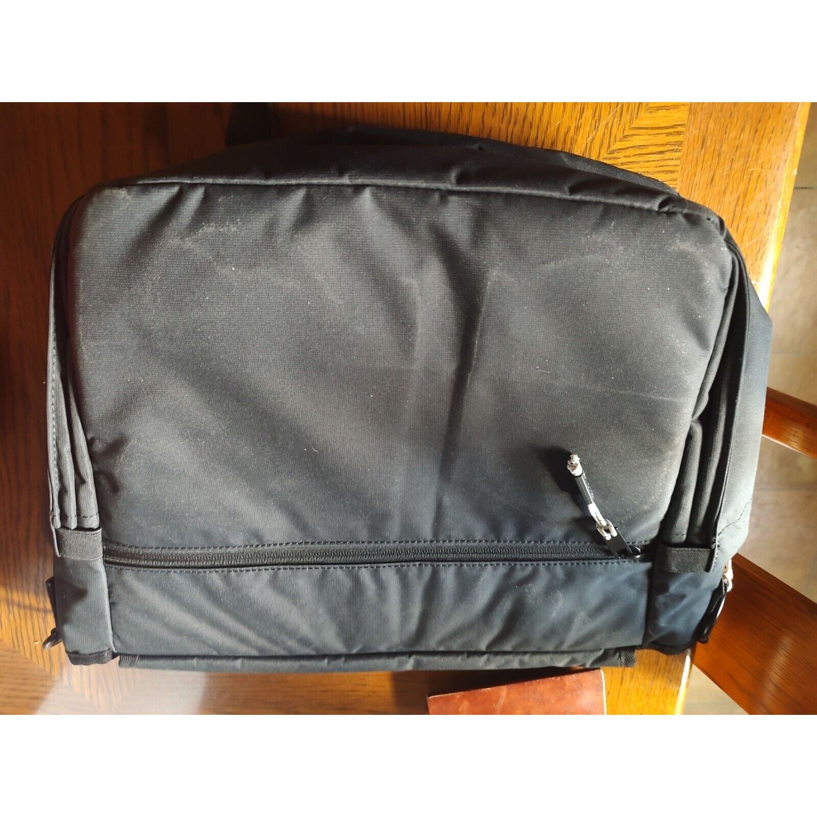 Bugatti NEW BUGATTI Black Briefcase Laptop Work Bag NWT Size 26 - 4 Thumbnail