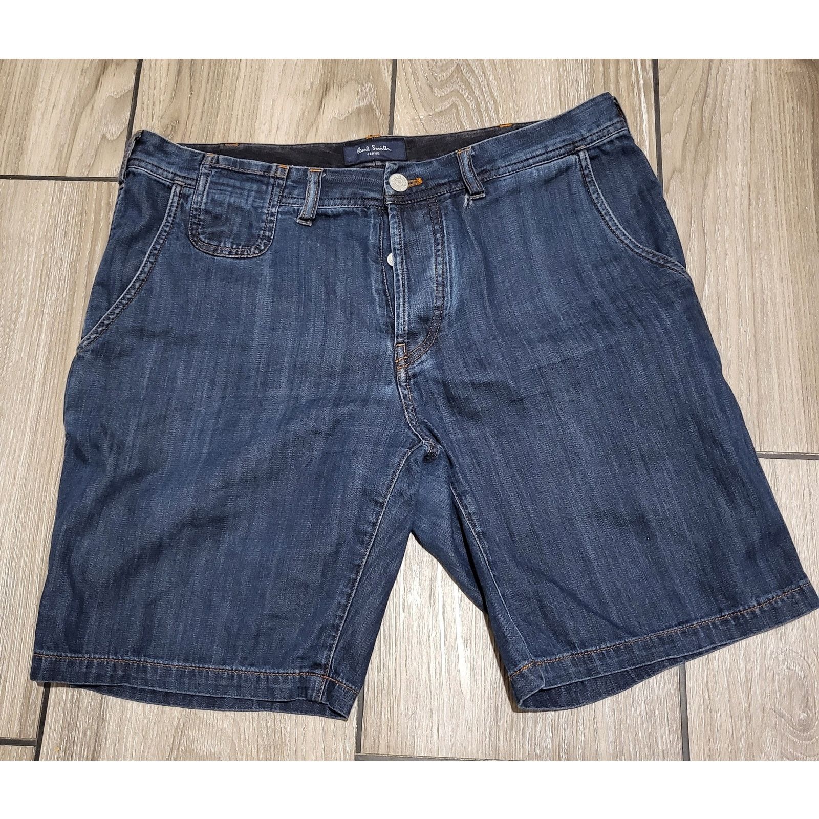 Paul Smith Paul Smith Short Jeans Size L Chino blue Size US 32 / EU 48 - 1 Thumbnail