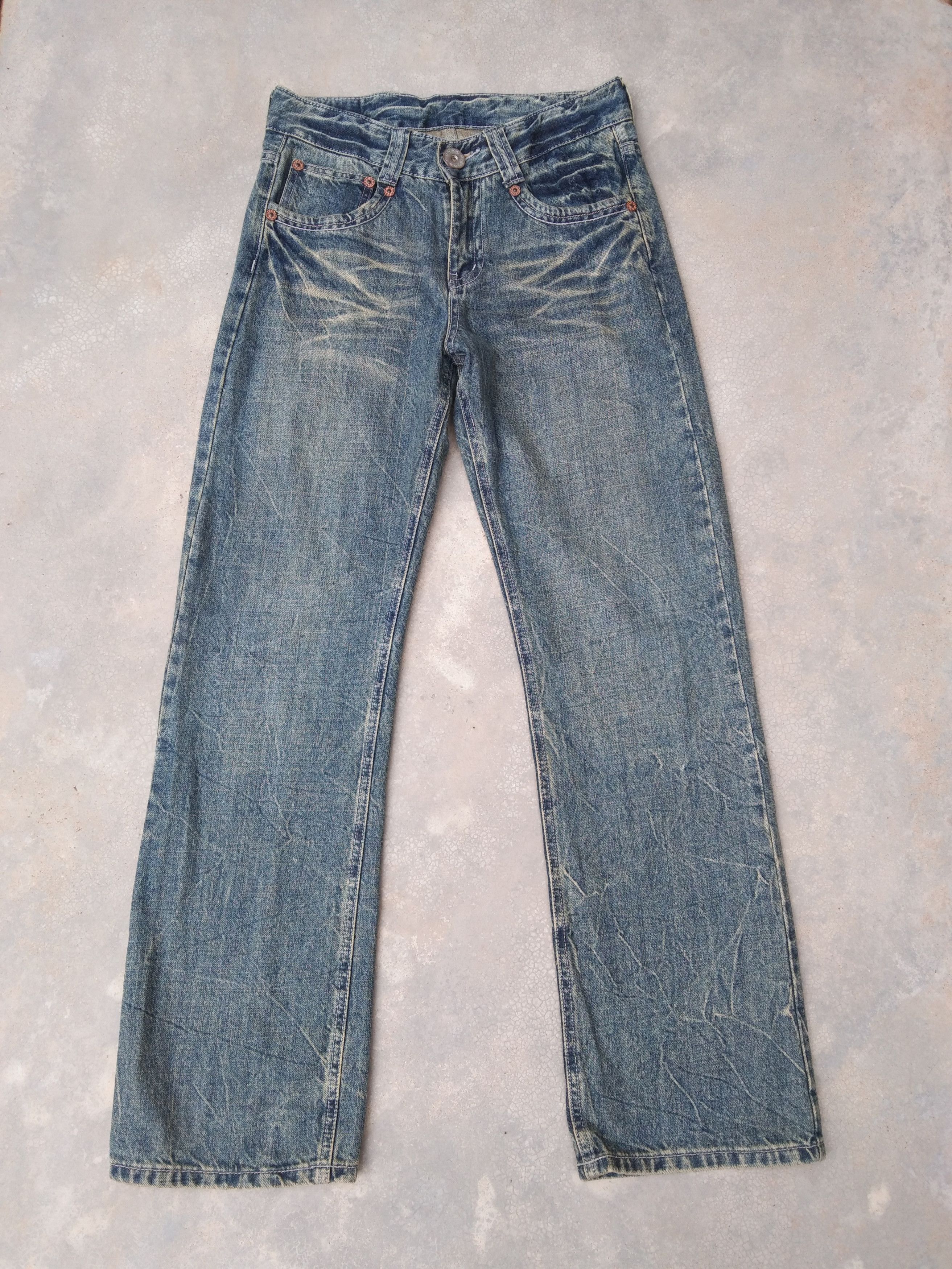 image of Jeans Straight 29X30.5 in Blue, Men's