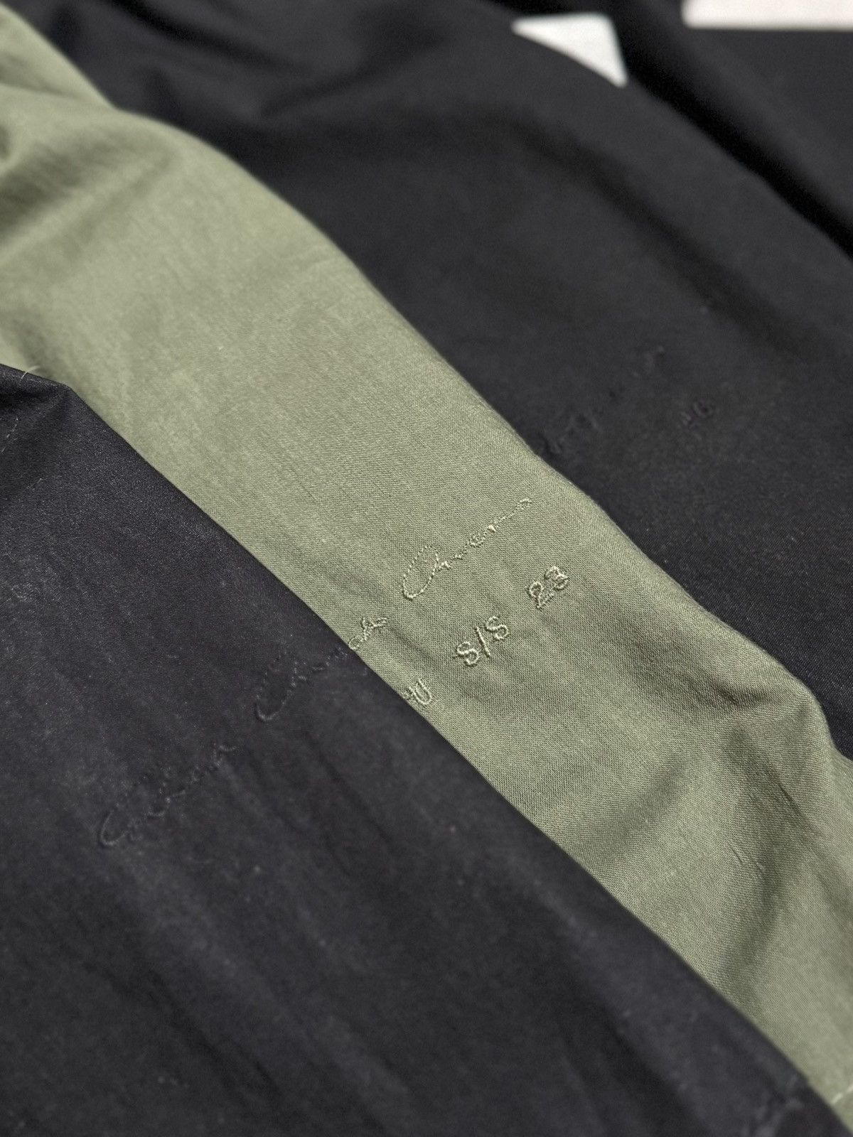 Rick Owens Drkshdw RARE $1283 LEATHER LAMBSKIN BLACK MILK BLACK HOODIE SWEATER Size US L / EU 52-54 / 3 - 14 Thumbnail
