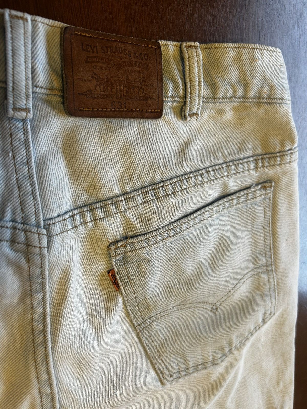Levi's Vintage Clothing Vintage Levis 631 Orange Tag Made in Canada Y2K lightwash Size US 36 / EU 52 - 7 Thumbnail