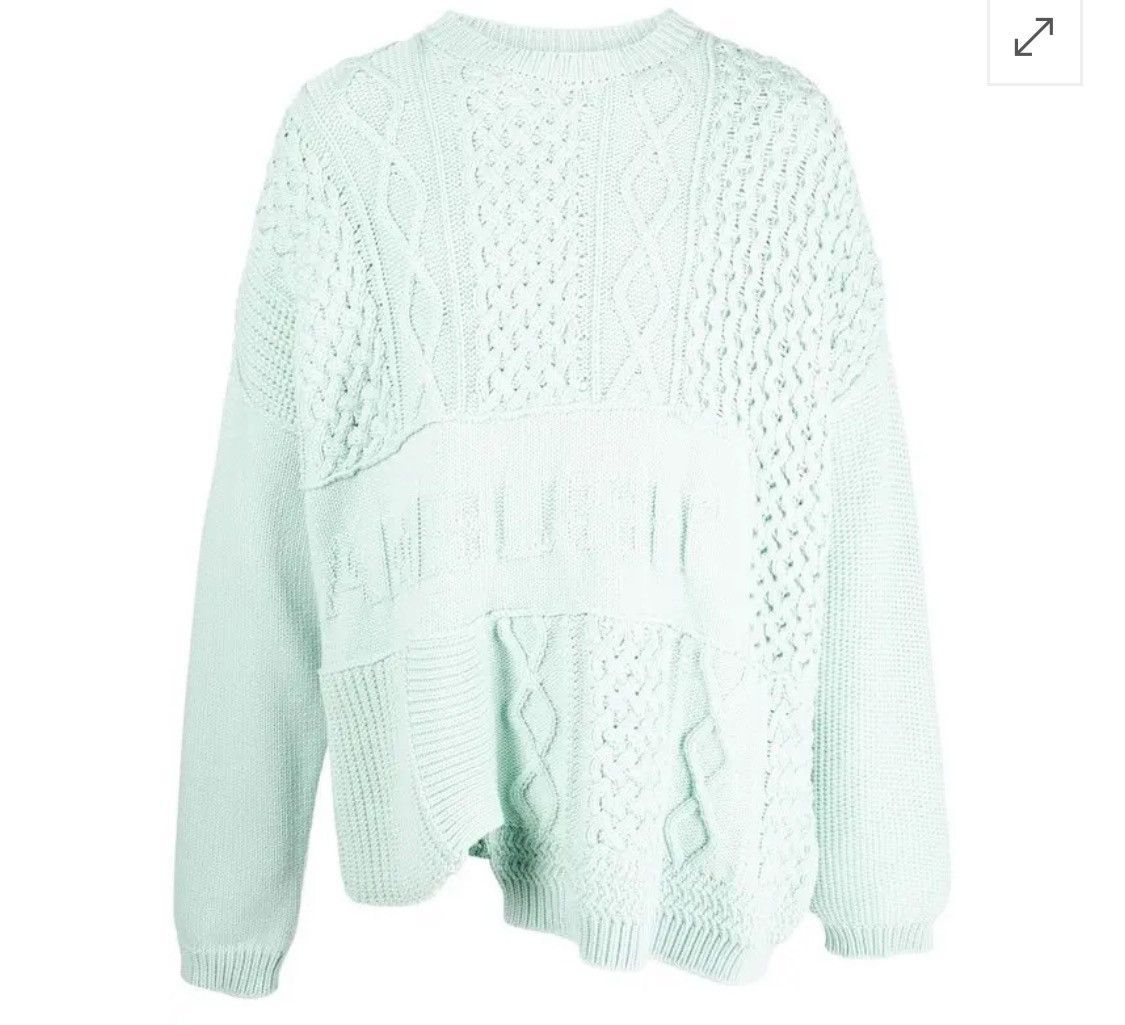 Ambush Design Ambush Asymmetrical Cable Knit Size US XL / EU 56 / 4 - 3 Thumbnail