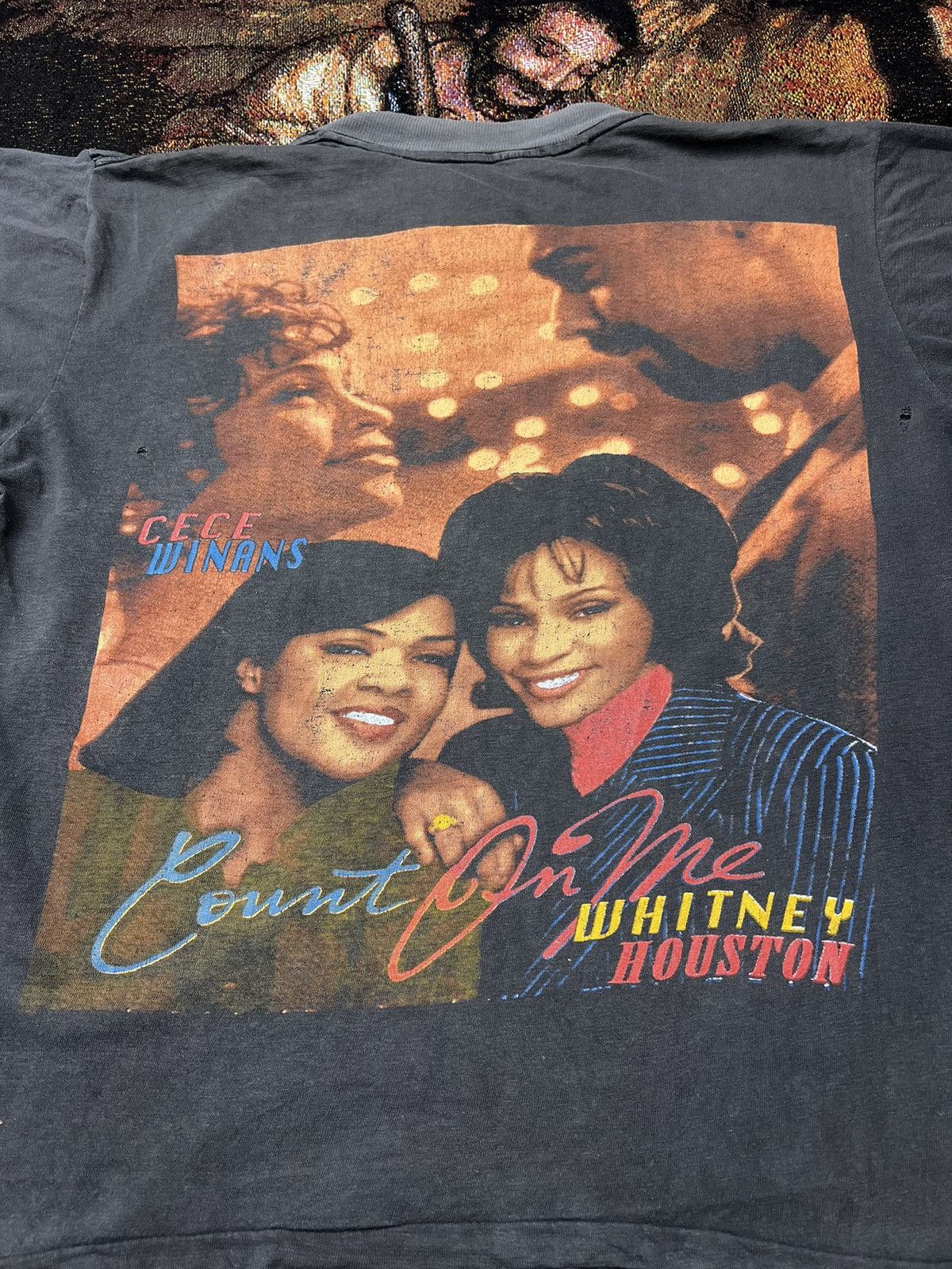 Rap Tees Very Rare Exhale Whitney Houston Rap Tee Size US L / EU 52-54 / 3 - 2 Thumbnail