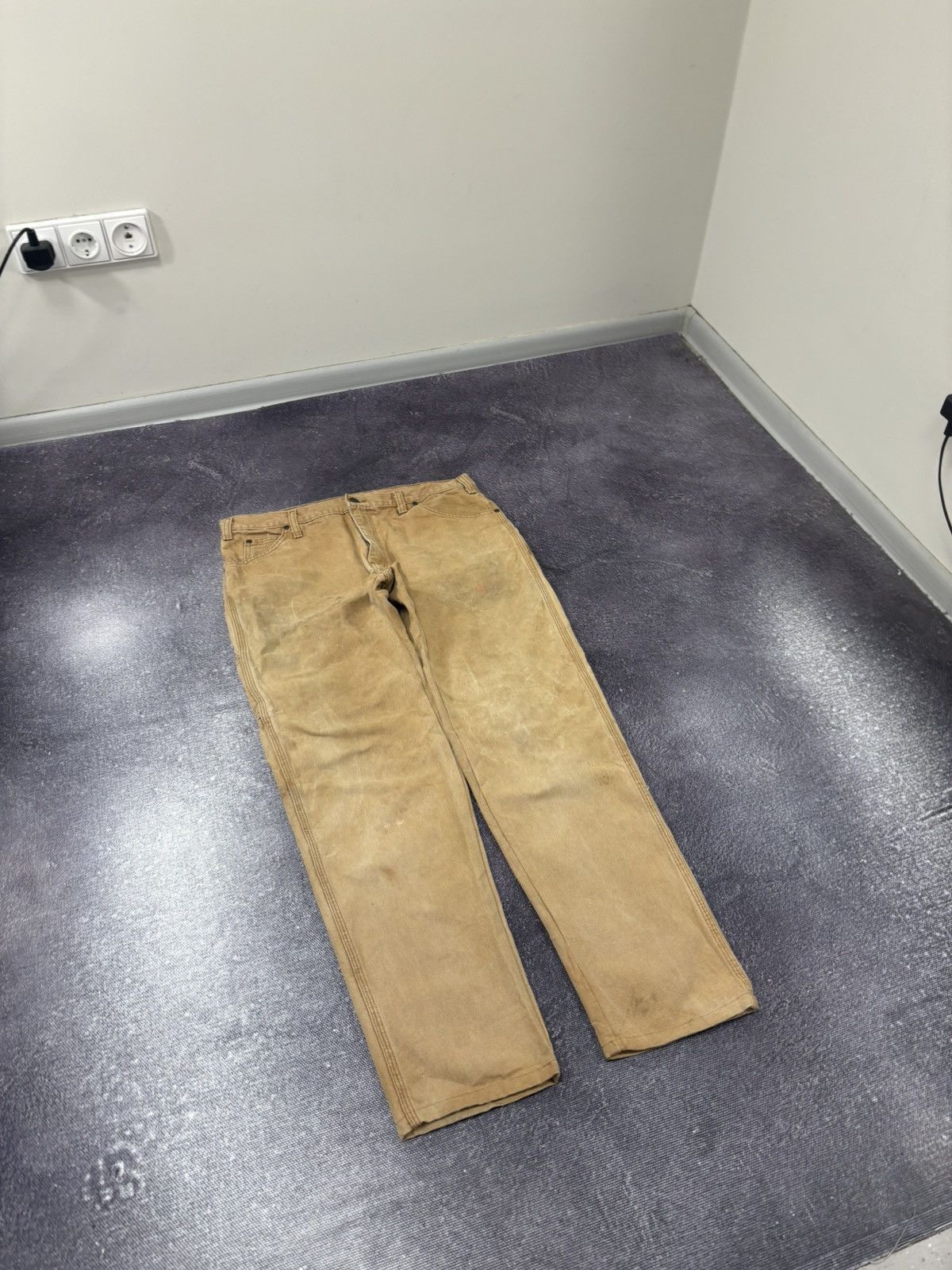 Dickies Vintage Dickies Faded American Denim Work Hype Pants Jeans Size US 36 / EU 52 - 9 Thumbnail