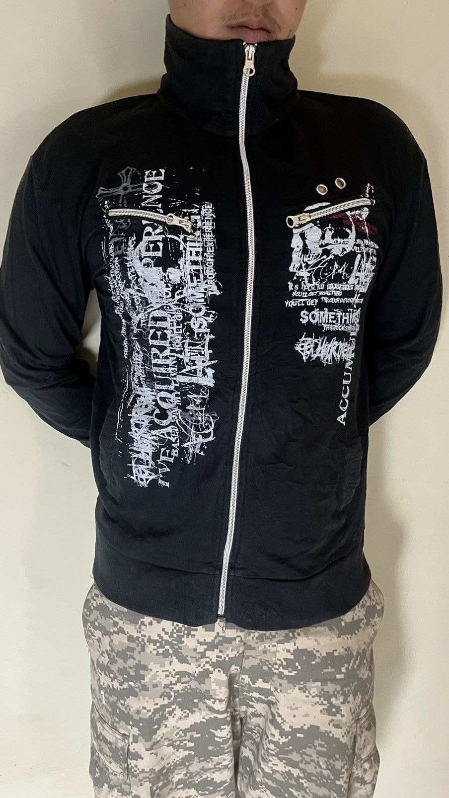 Japanese Brand 💸BIDDING OFFER💸Beamont Car Y2K Punk Jacket Style “ Size US M / EU 48-50 / 2 - 9 Thumbnail