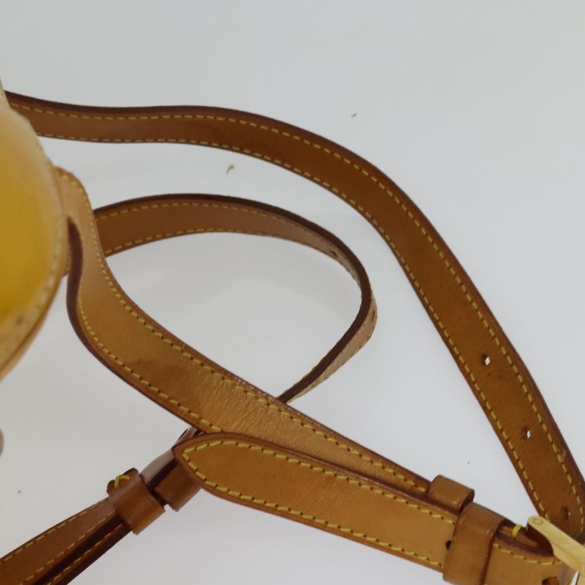 Louis Vuitton LOUIS VUITTON Monogram Vernis Marley Backpack Yellow M91040 Size ONE SIZE - 8 Thumbnail