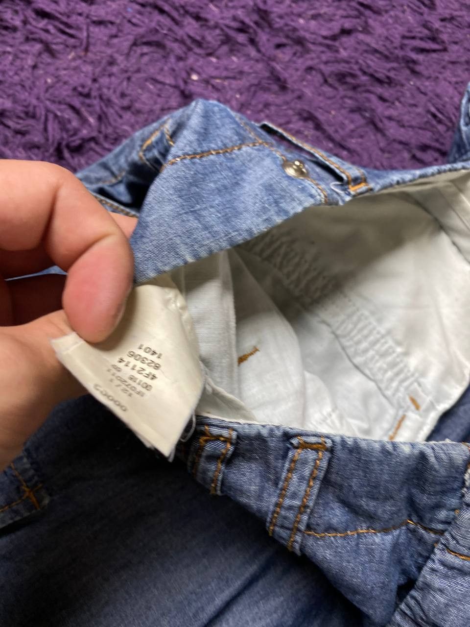 Ferre Vintage 90s Ferre Jeans crazy cargo denim pants with zippers Size 34" / US 12 / IT 48 - 4 Thumbnail