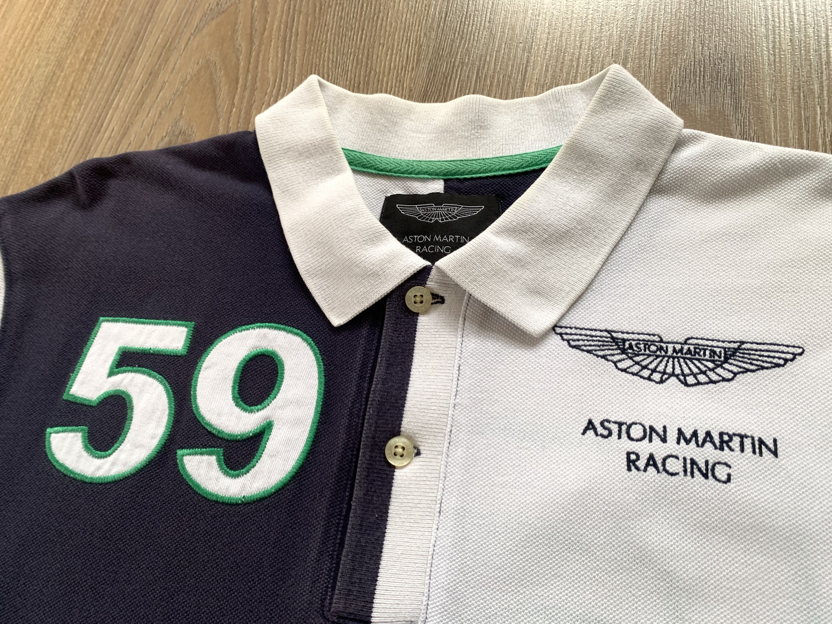 Hackett Vintage Hackett London Aston Martin Racing Team Polo Size US S / EU 44-46 / 1 - 5 Thumbnail
