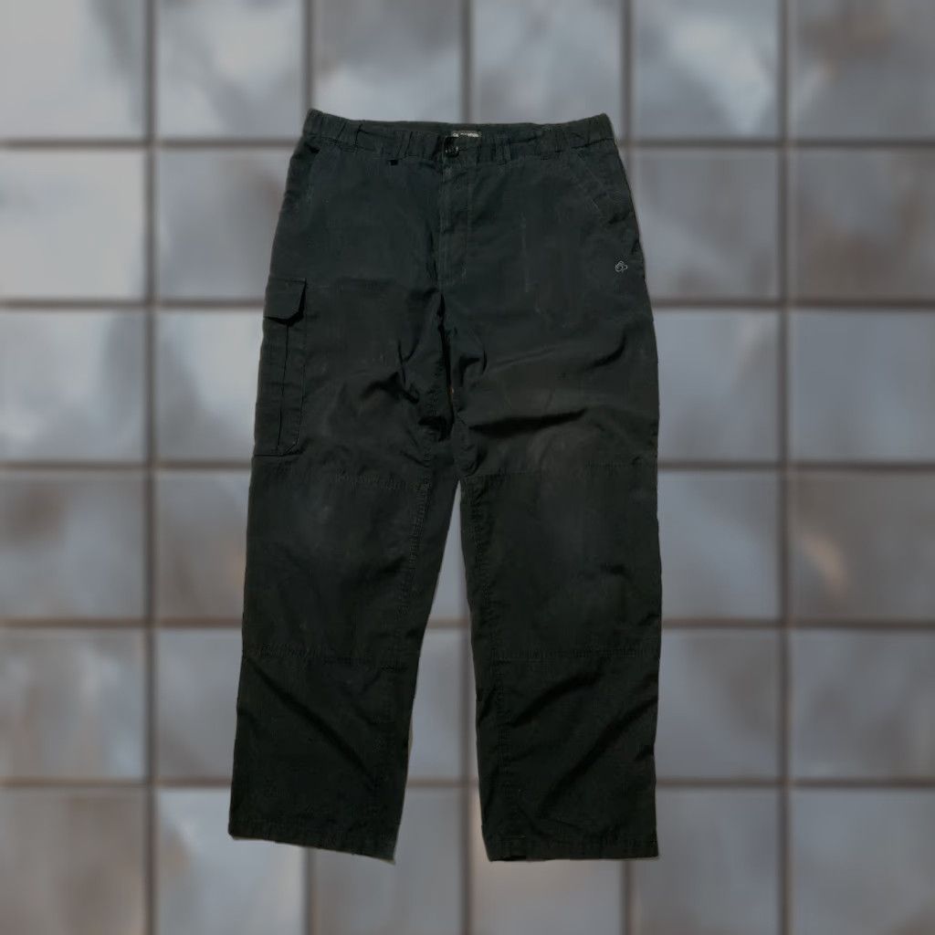 Vintage Craghoppers Kiwi Black Cargo Utility Pants Sz. S Men Classic Inseam 29 in Cargo Style Kang? (Wait) Size US 29 - 1 Thumbnail