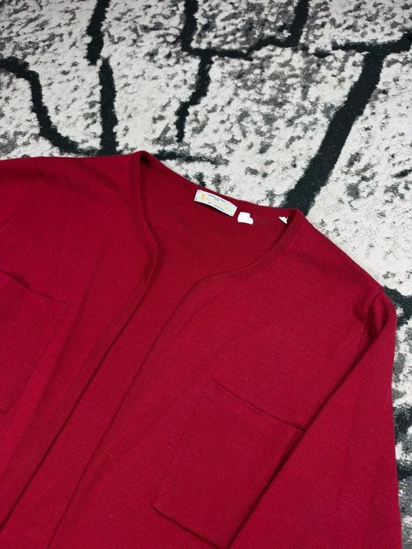 Vintage Vintage cardigan Aquascutum red S Size US M / EU 48-50 / 2 - 3 Thumbnail