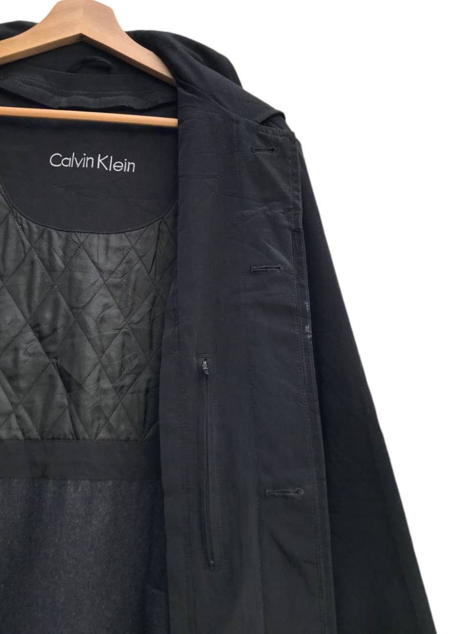 Calvin Klein Vintage Calvin Klein Black Trench Coat Size US S / EU 44-46 / 1 - 10 Thumbnail