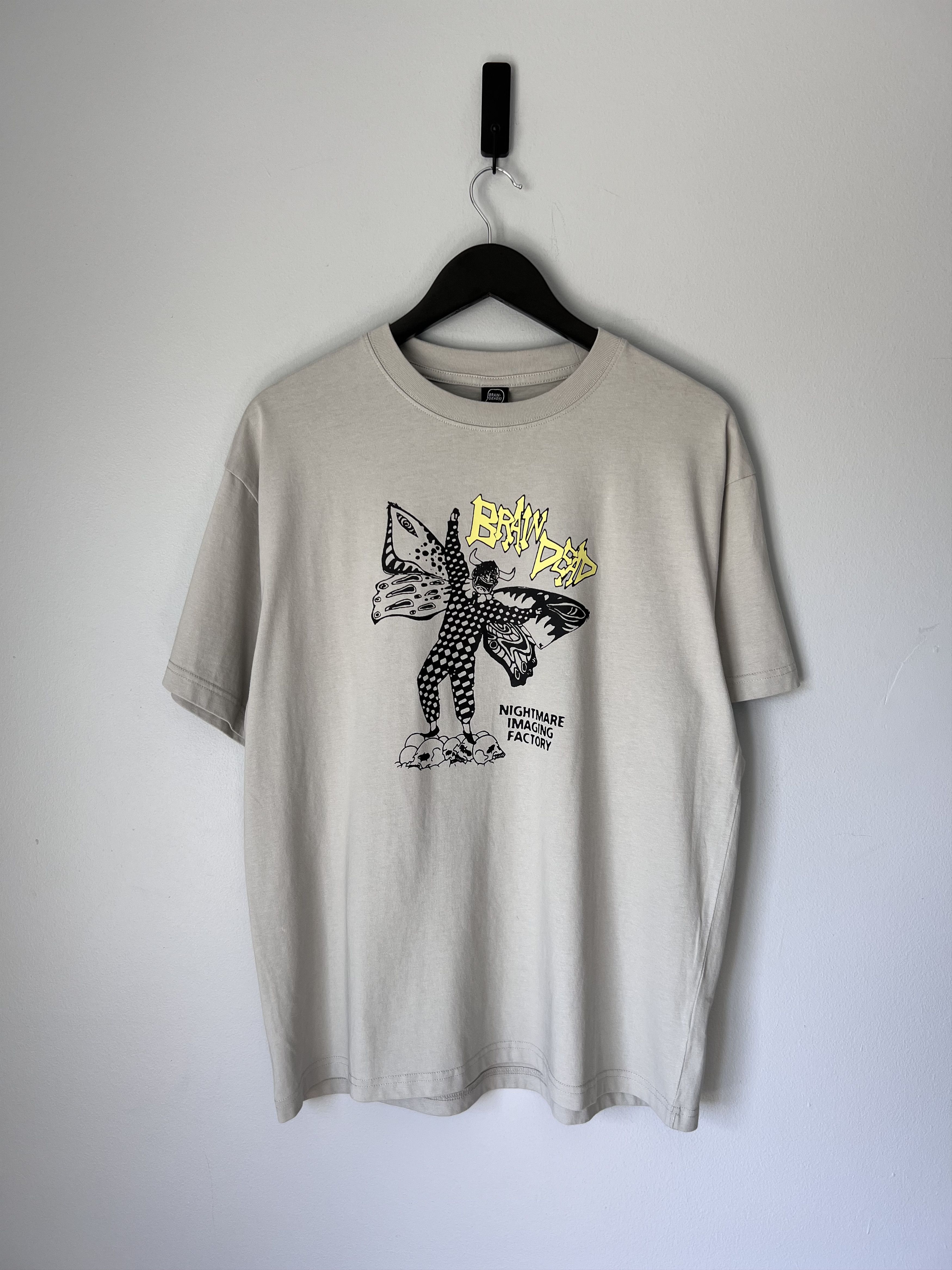 Brain Dead Brain Dead Nightmare Factory Tee in Cement Grey Size US M / EU 48-50 / 2 - 1 Thumbnail