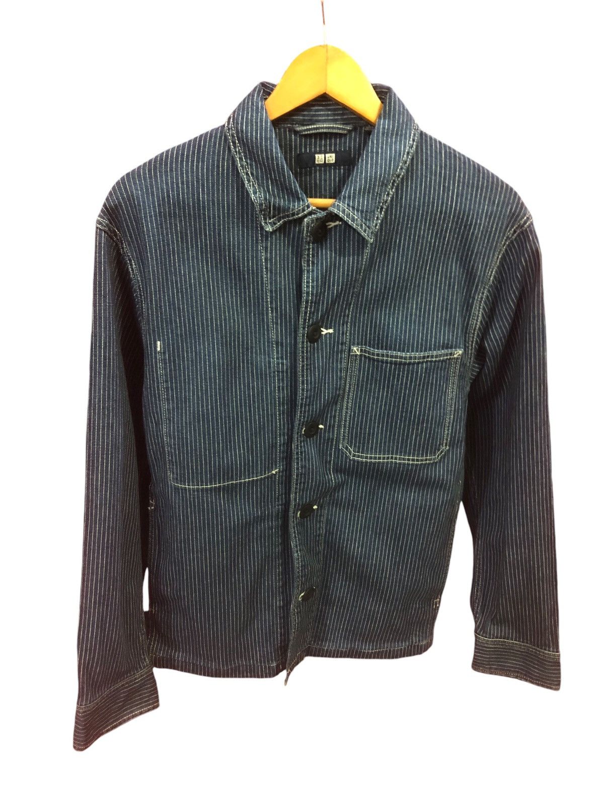 Uniqlo × Vintage Vintage Uniqlo Wabash Chore Denim Size US S / EU 44-46 / 1 - 1 Thumbnail