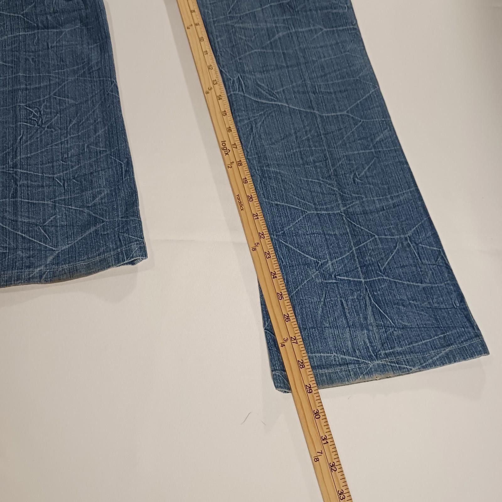 Other Bisou Bisou Michele Bohbot Women Blue Jeans Size 10 (32×29) Size 32" / US 10 / IT 46 - 6 Thumbnail