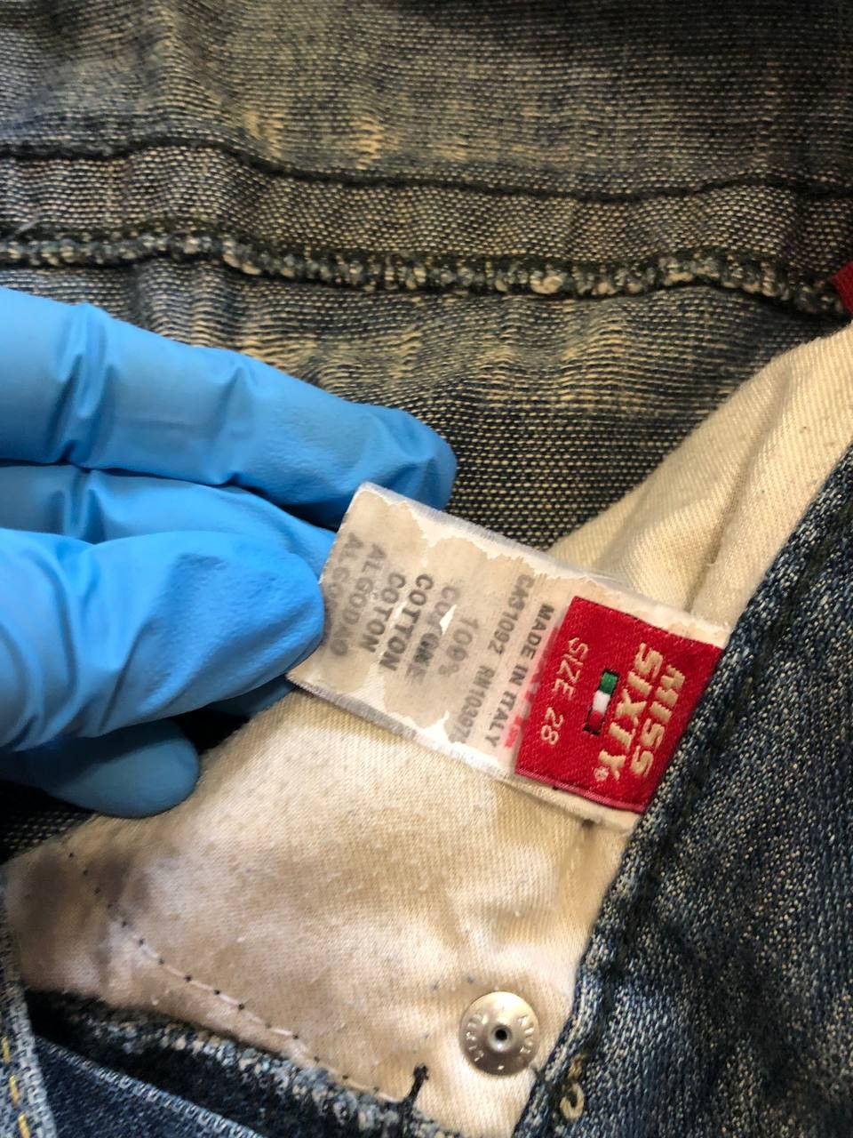 Miss Sixty Vintage denim shorts Y2K Miss Sixty luxury streetwear Size 28" / US 6 / IT 42 - 3 Thumbnail