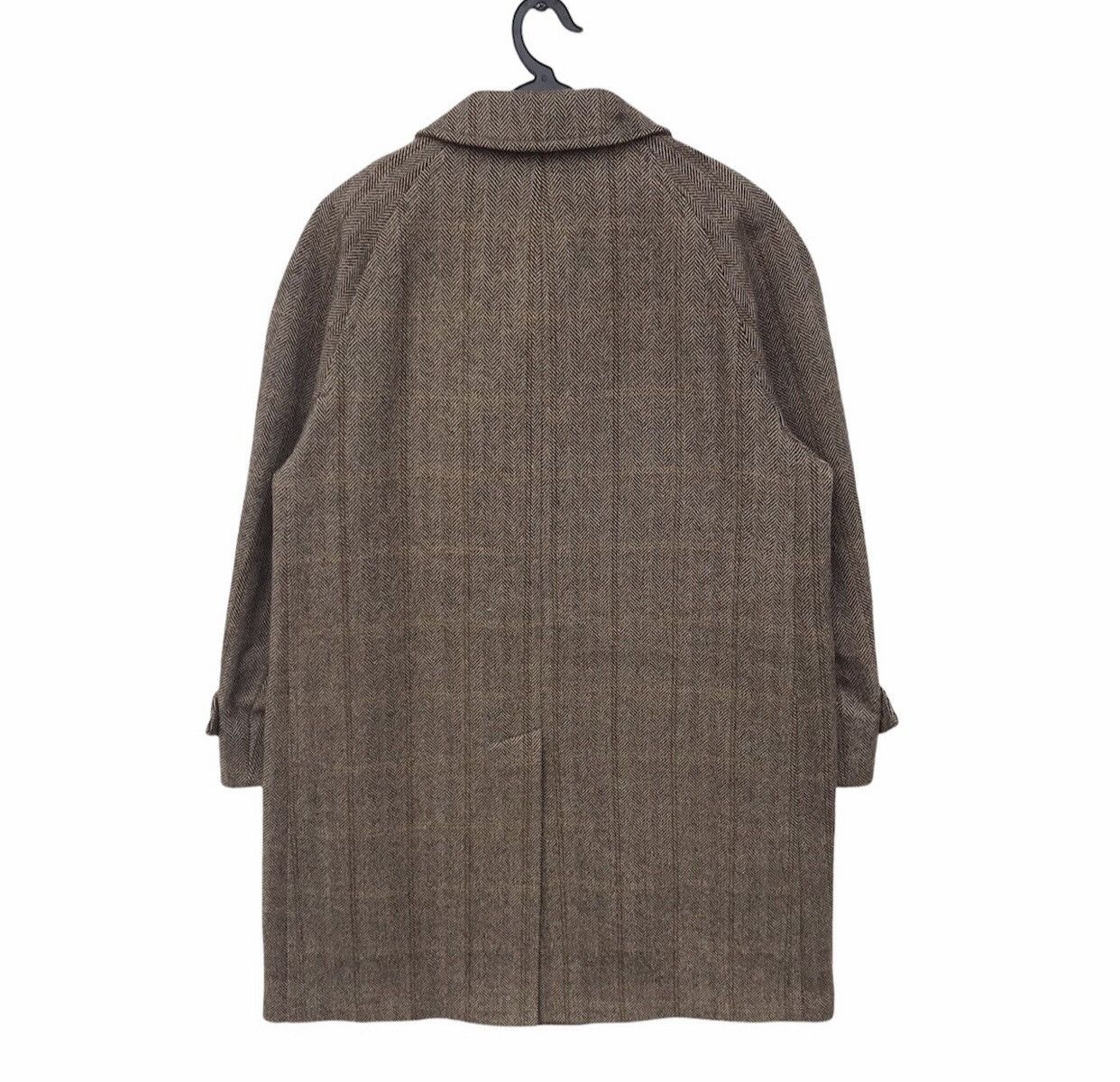 Burberry × Burberry Prorsum 🔥Very Rare🔥Vintage ‘Burberrys’ Houndstooth 100% Wool Coat Size US M / EU 48-50 / 2 - 2 Thumbnail
