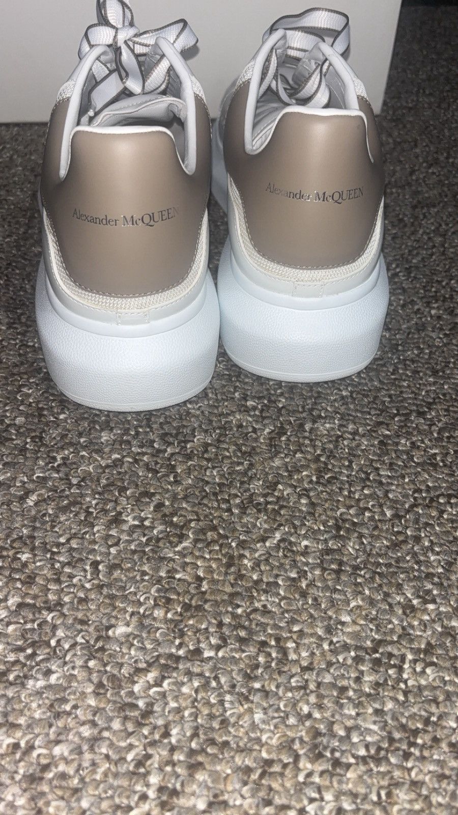 Alexander McQueen White stone Alexander mcqueens Size US 12 / EU 45 - 3 Thumbnail