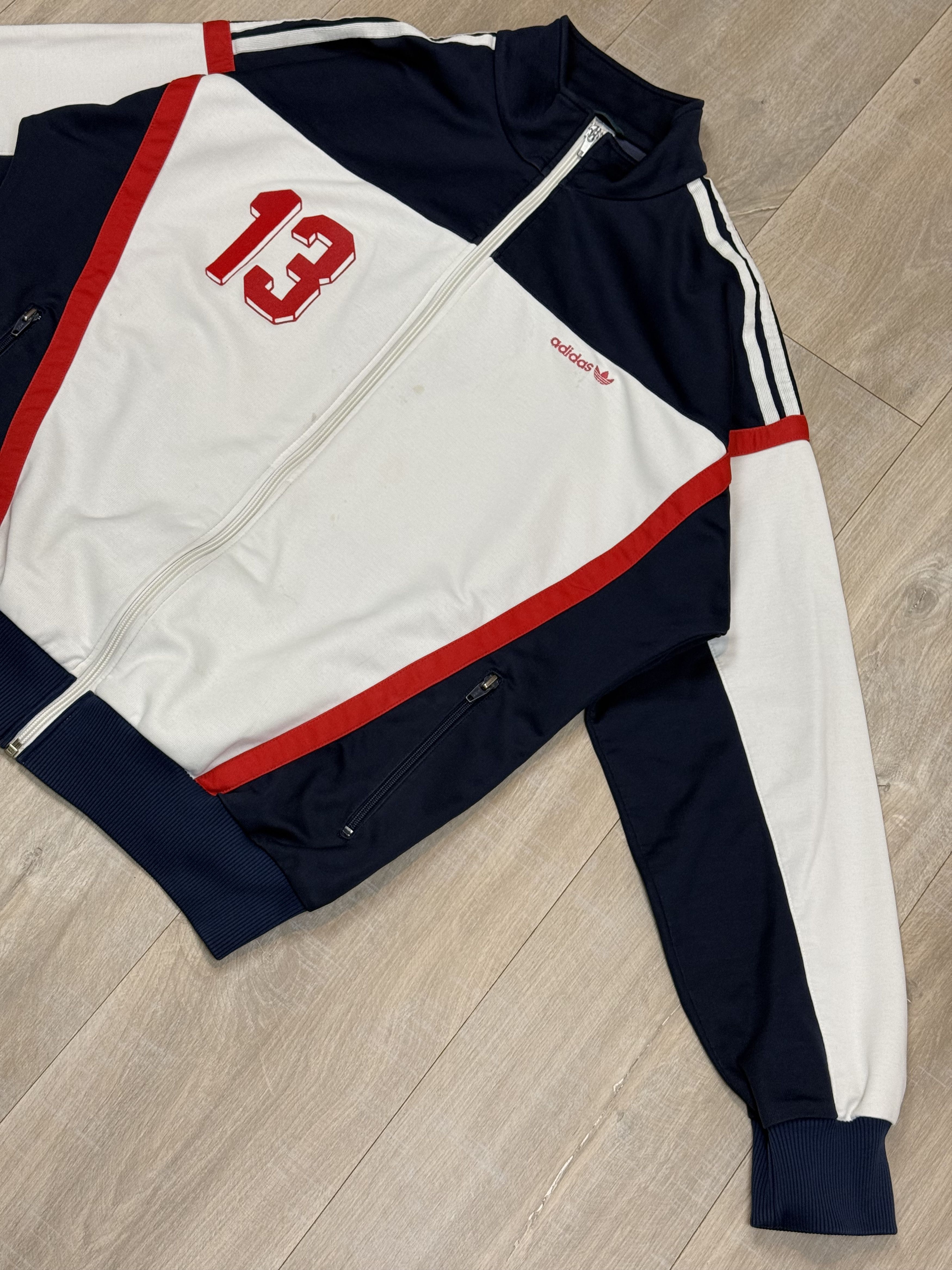 Adidas Vintage 90s Adidas Ford Performance Racing Jacket Featuring Size US L / EU 52-54 / 3 - 3 Thumbnail