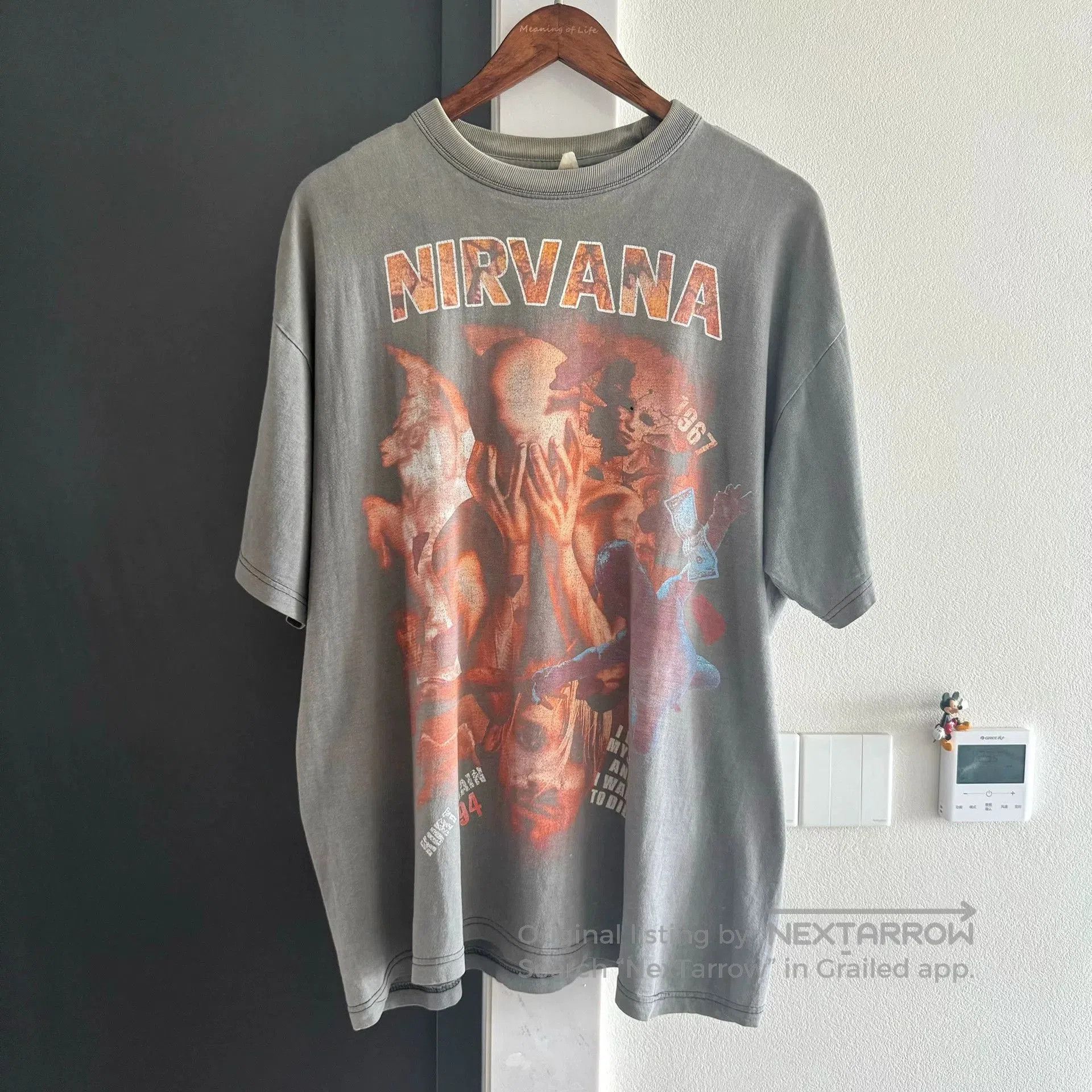 Vintage Vintage 90s Nirvana Bootleg Tee. Size US M / EU 48-50 / 2 - 1 Thumbnail