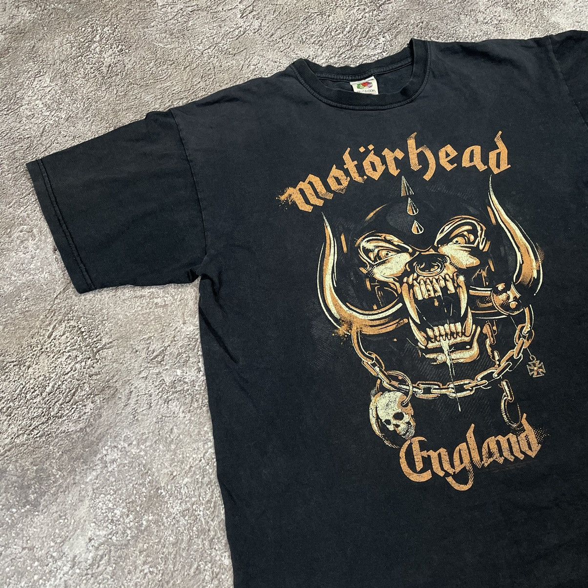 Vintage Vintage 00s Motorhead Band Tee Graphic Punk Grunge Tapered L Size US L / EU 52-54 / 3 - 3 Thumbnail