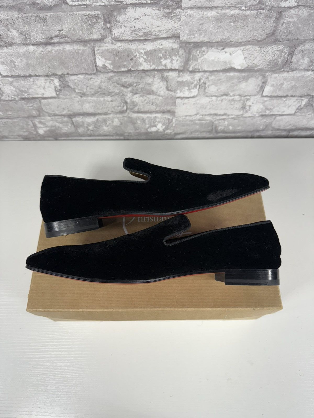 Christian Louboutin Red Bottom Loafers Size 13US/46EU Size US 13 / EU 46 - 2 Thumbnail