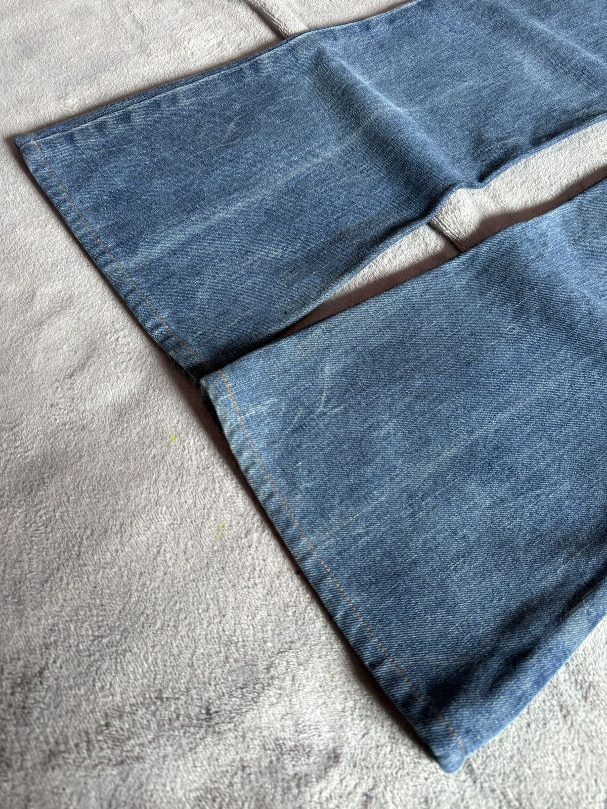 Levi's × TAION × Vintage Vintage LEVIS Big E 646 Flared Bootcut Talon Zipper Jeans Size US 30 / EU 46 - 13 Thumbnail