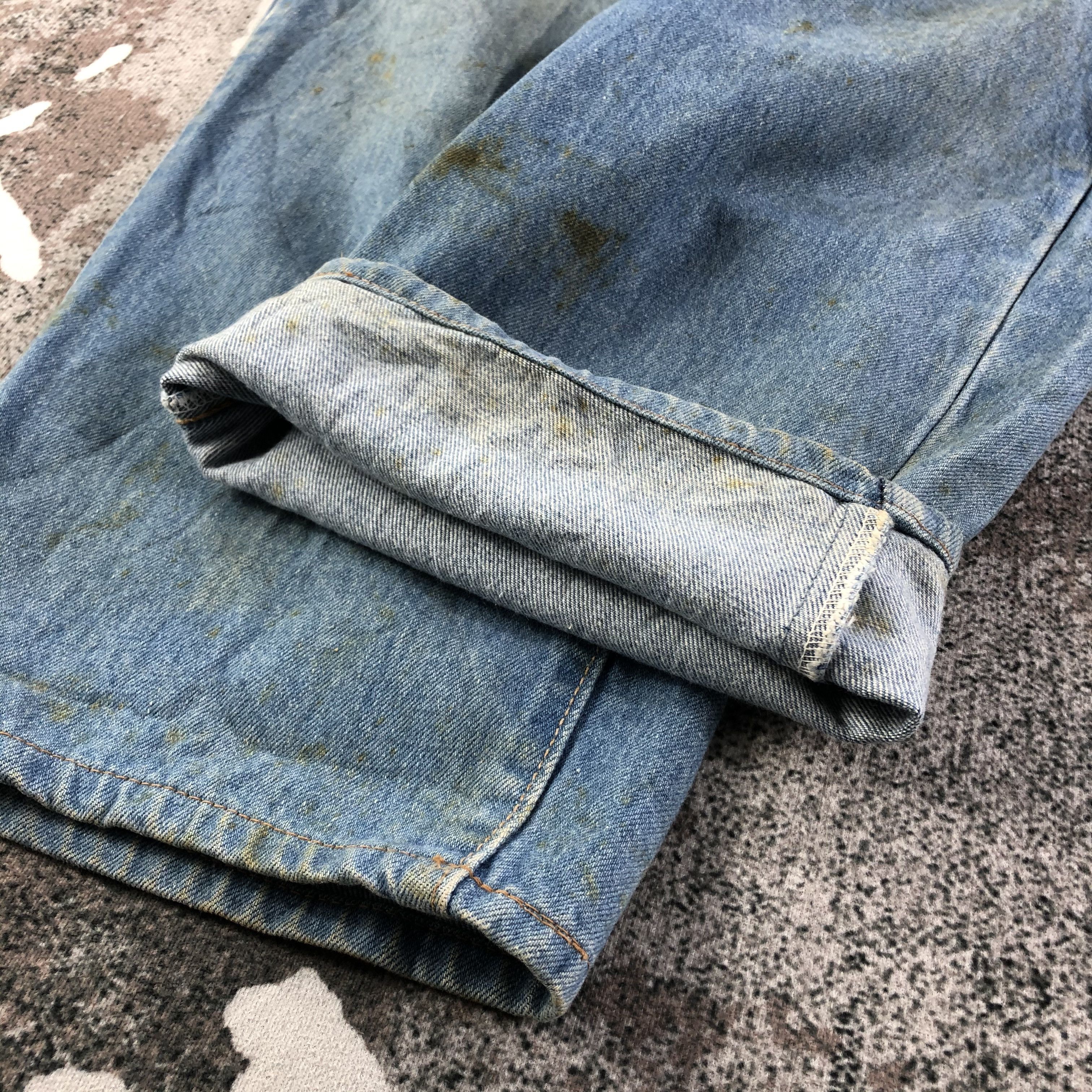Big John Vintage Big John Jeans Dirty Wash Denim KJ1663 Size US 38 / EU 54 - 6 Thumbnail