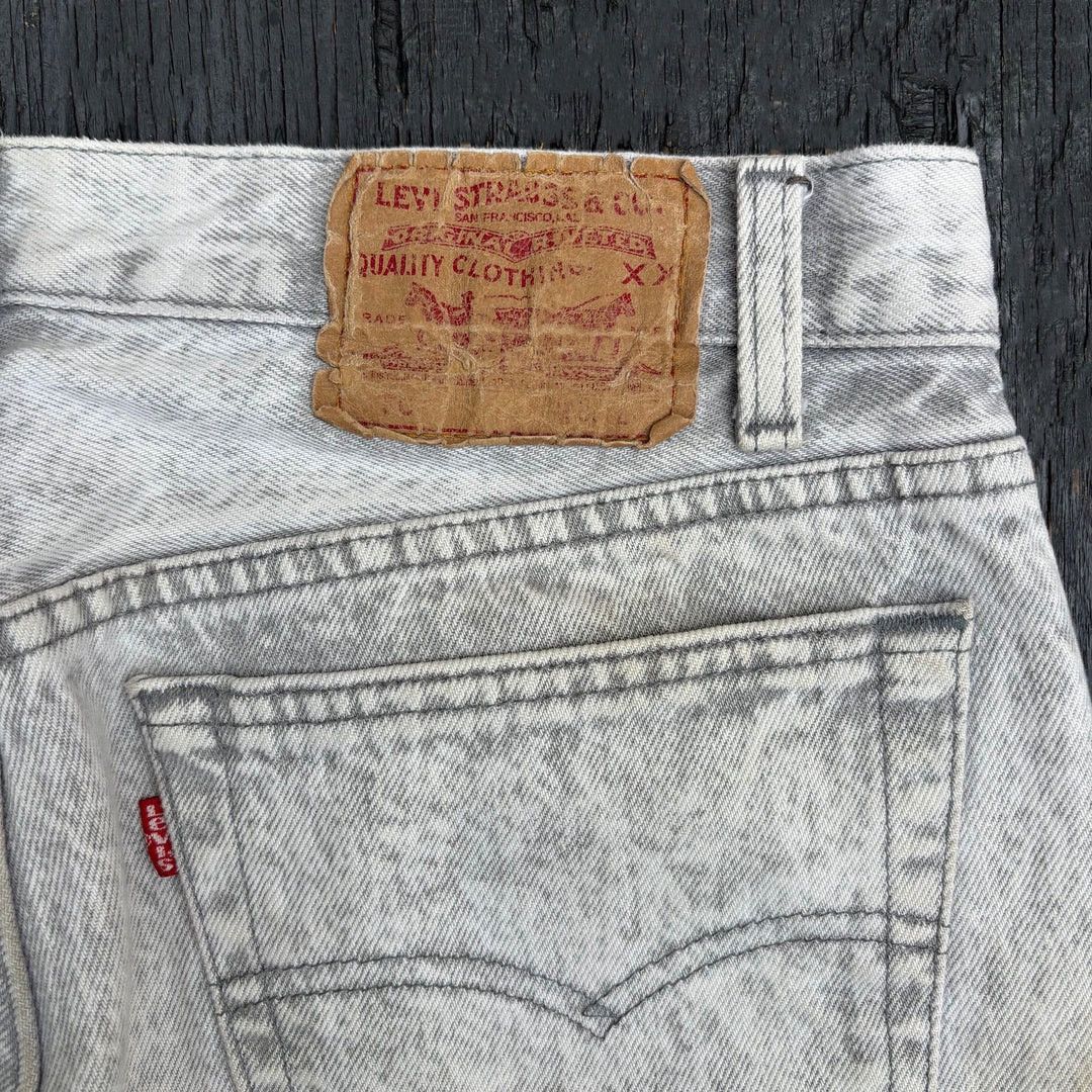 Levi's Levi’s 1980 80s Vintage USA Made Acid Wash W32 Denim Jeans Size US 32 / EU 48 - 4 Thumbnail