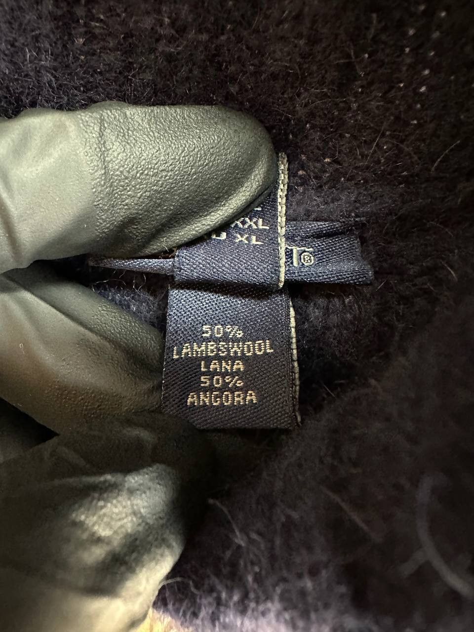 Gant GANT Lambswool Angora Turtleneck Crest Logo Knit Jumper Size XL / US 12-14 / IT 48-50 - 11 Thumbnail