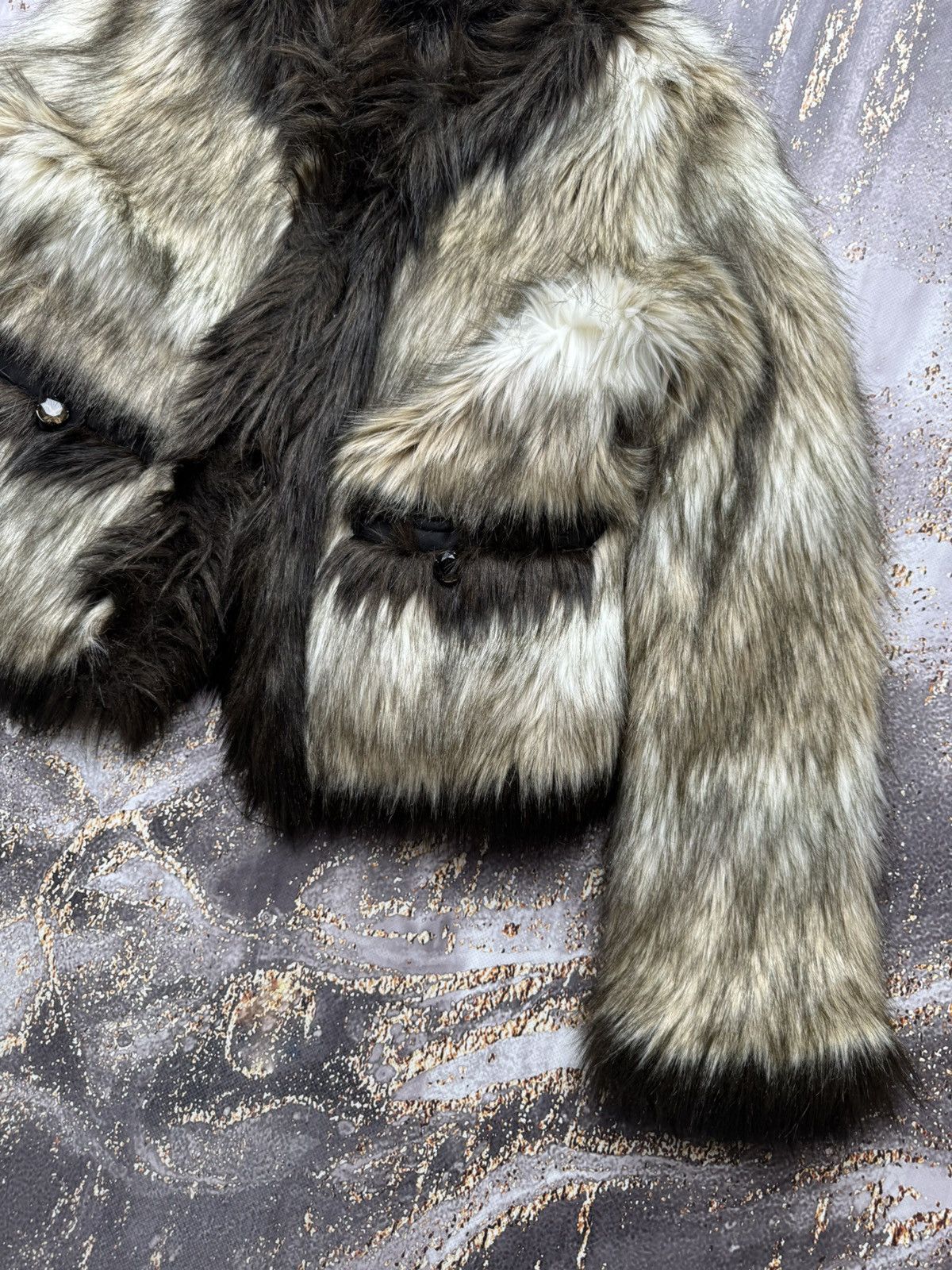 Vintage Vintage Amazing Faux Fur Coat Size XS / US 0-2 / IT 36-38 - 3 Thumbnail
